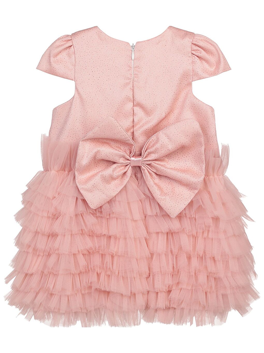 Pembe Girls 2-5 Yaş Abiye - Pudra-2