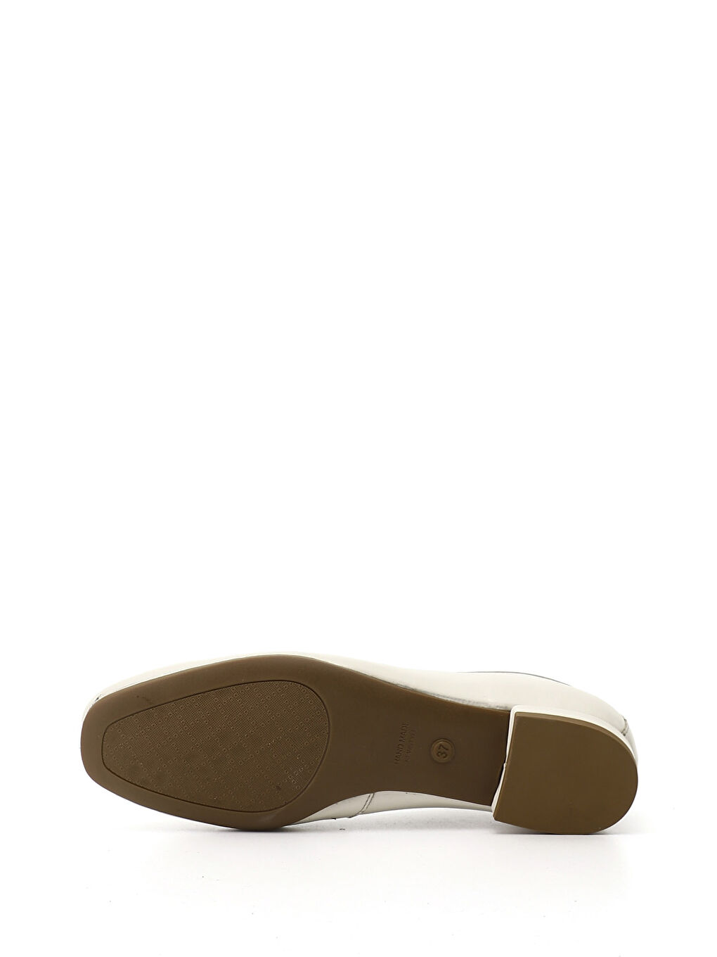 Bej Kadın BEJ Fiyonklu Hakiki Deri Babet-3