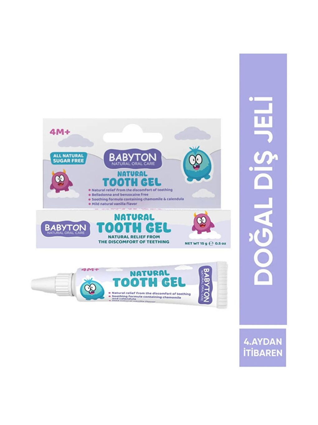 Bebekler İçin Doğal Diş Jeli 15gr-1