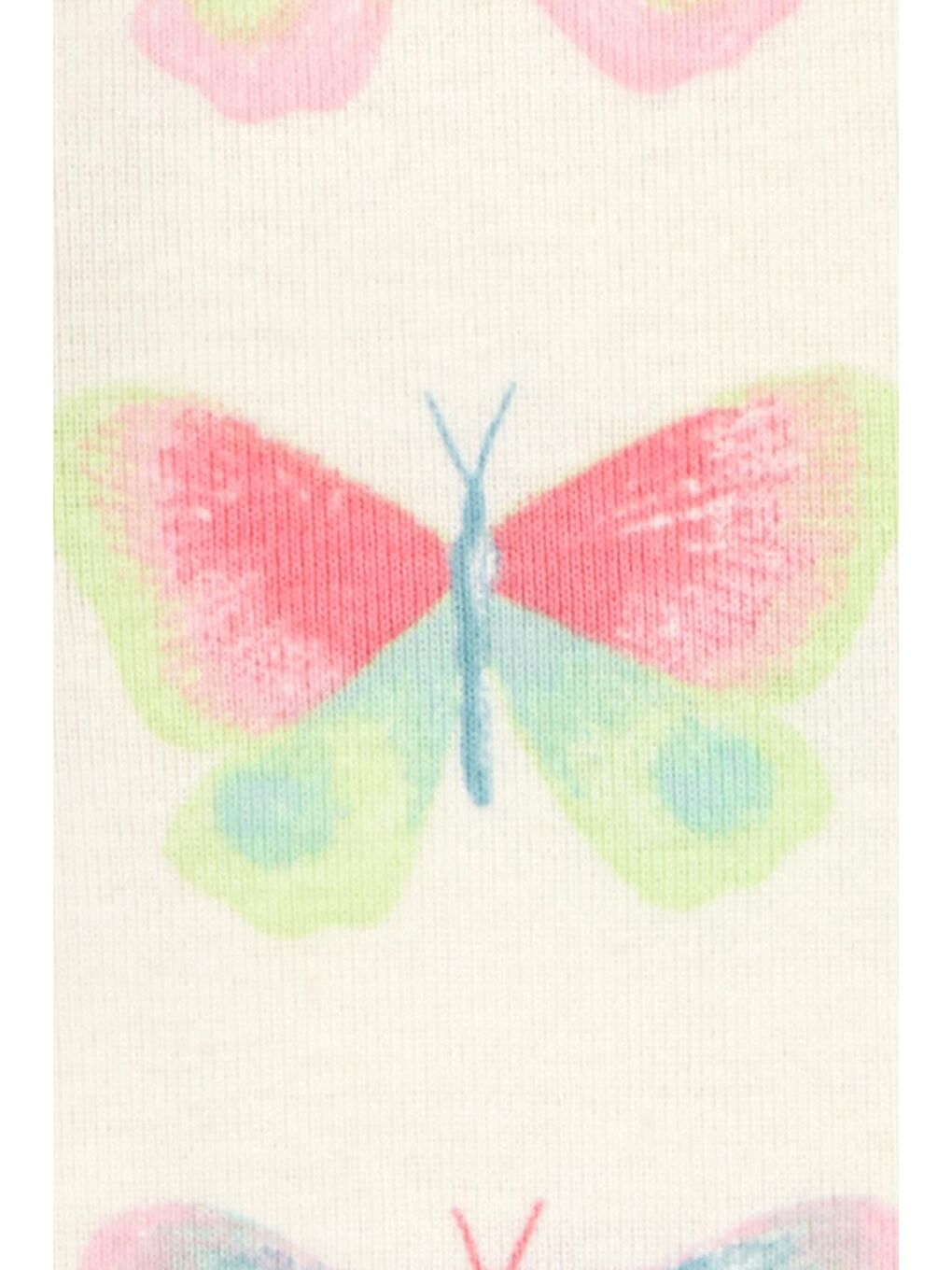 Karışık Küçük Kız Çocuk Pijama Set 4'lü Paket-1