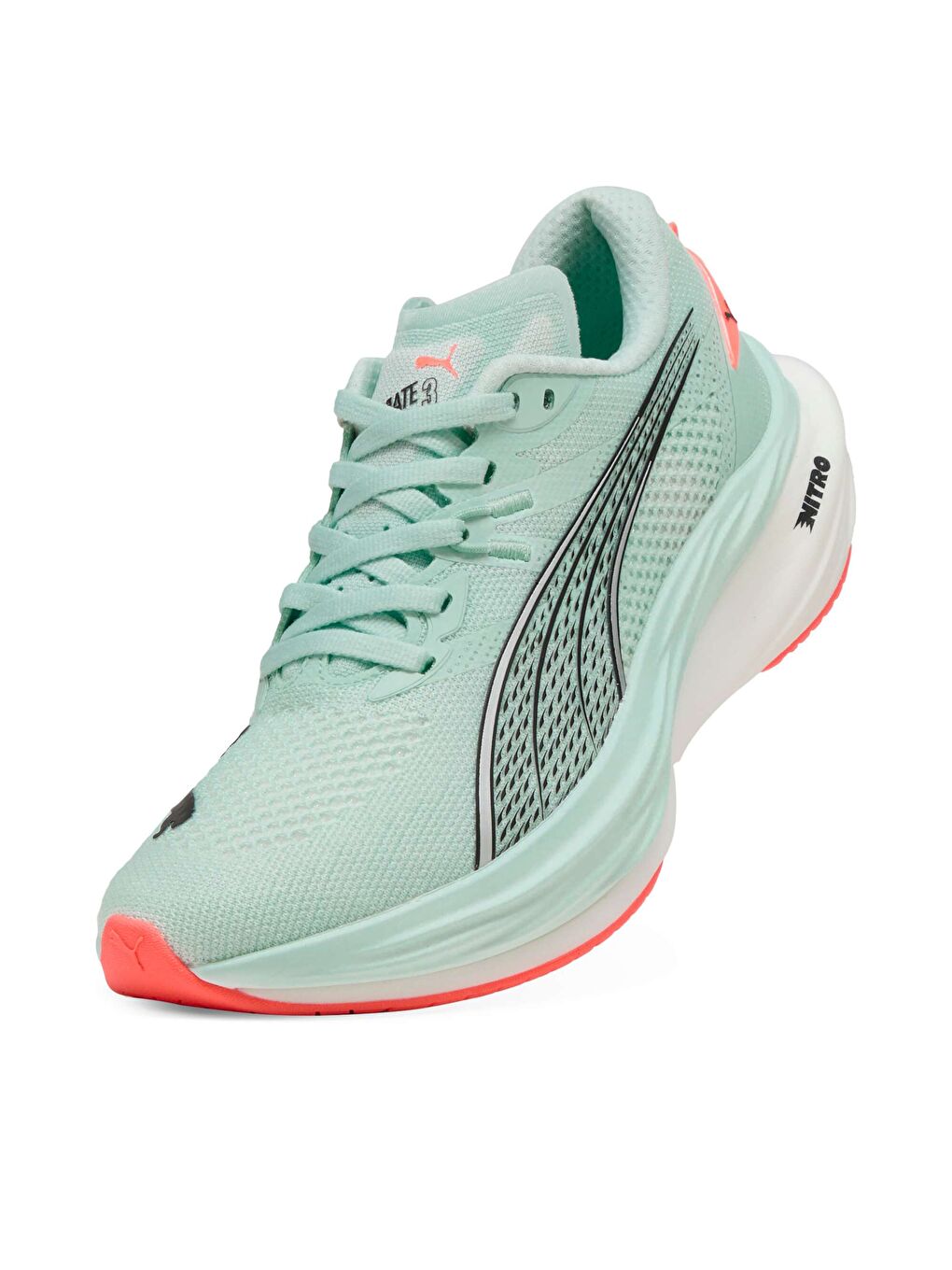 Yeşil DEVIATE NITRO 3 Kadın Koşu Ayakkabısı-4