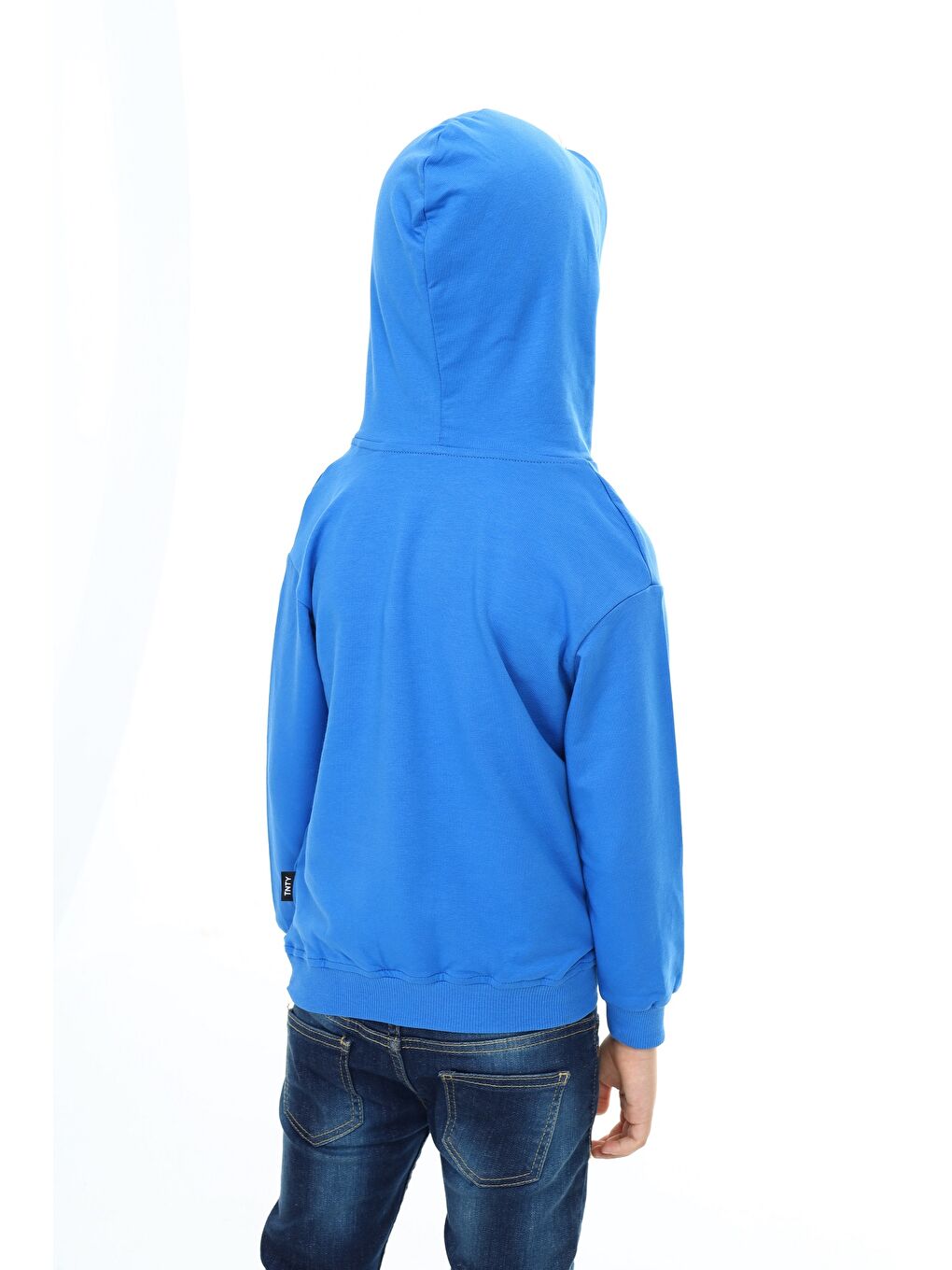 Mavi Erkek Çocuk Baskılı Sweatshirt-4