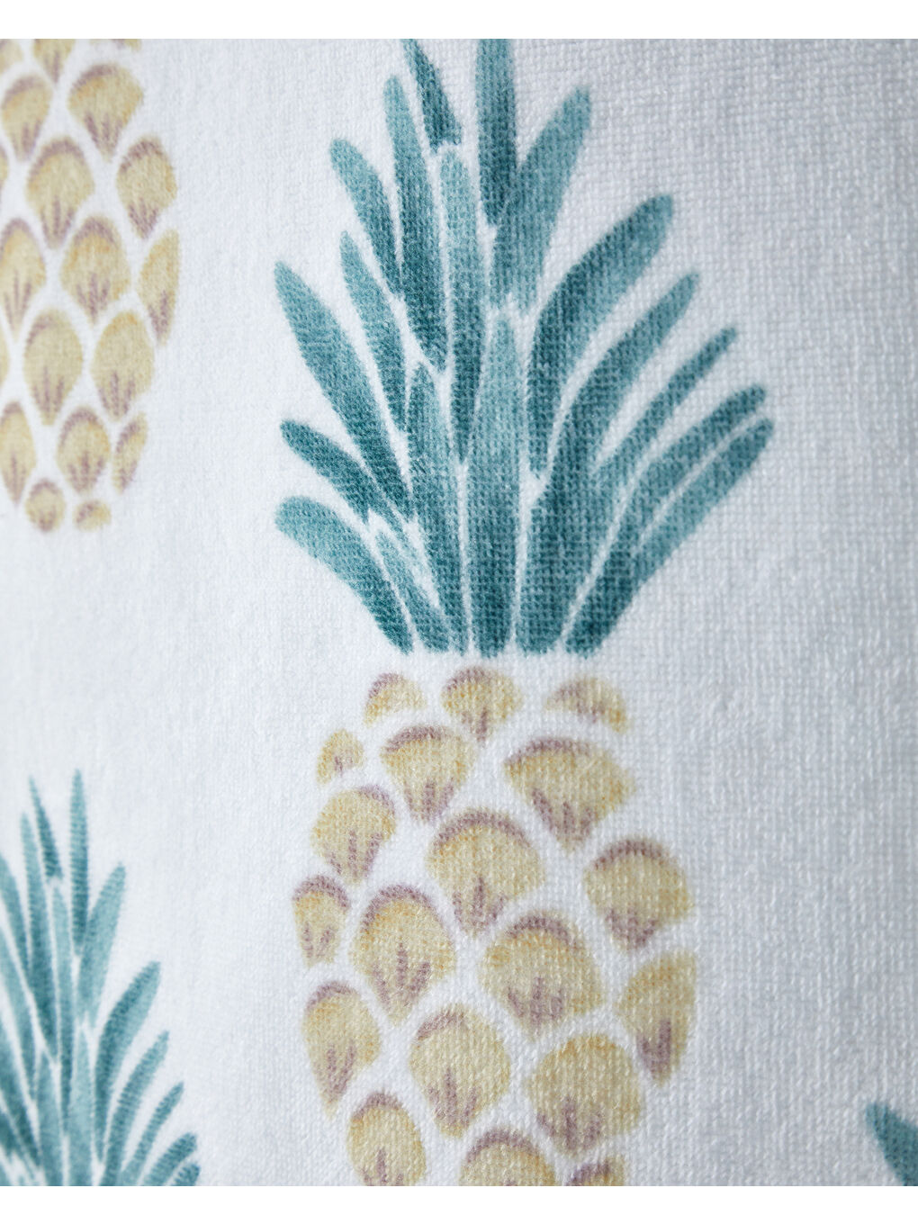 Lila Jeylo Pamuklu Plaj Havlusu 90x150 cm Ekru-Sarı-2