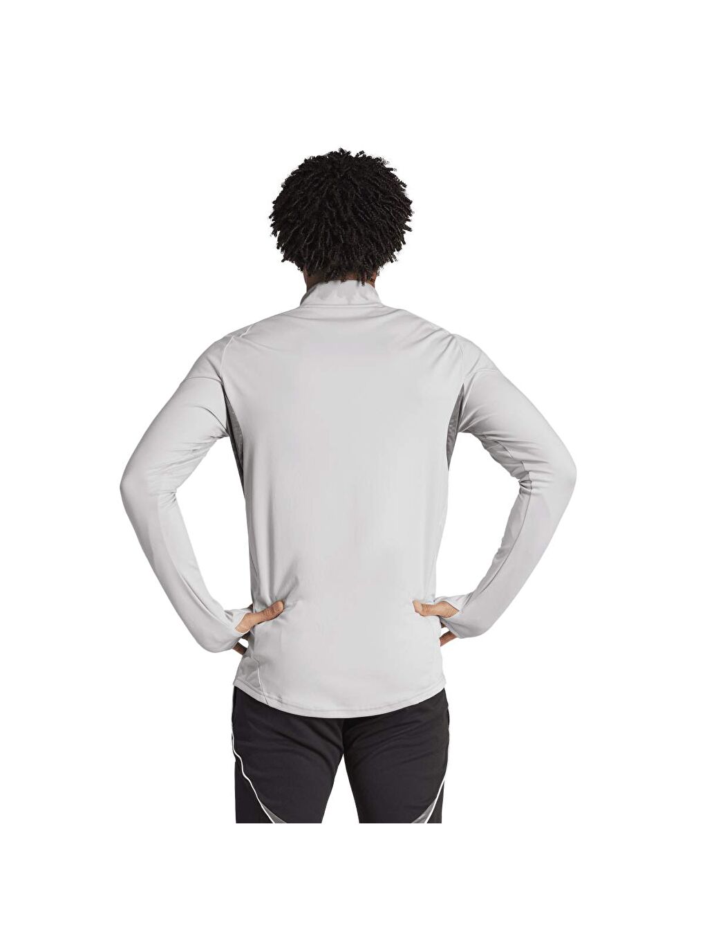 Tiro25C Training Top Erkek Gri Dik Yaka Ceket-1