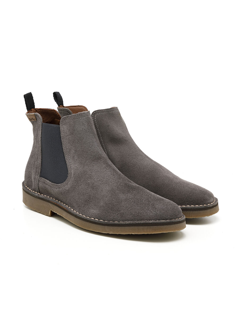 Erkek Bot JOU-SY Suede Grey (Gris)-1