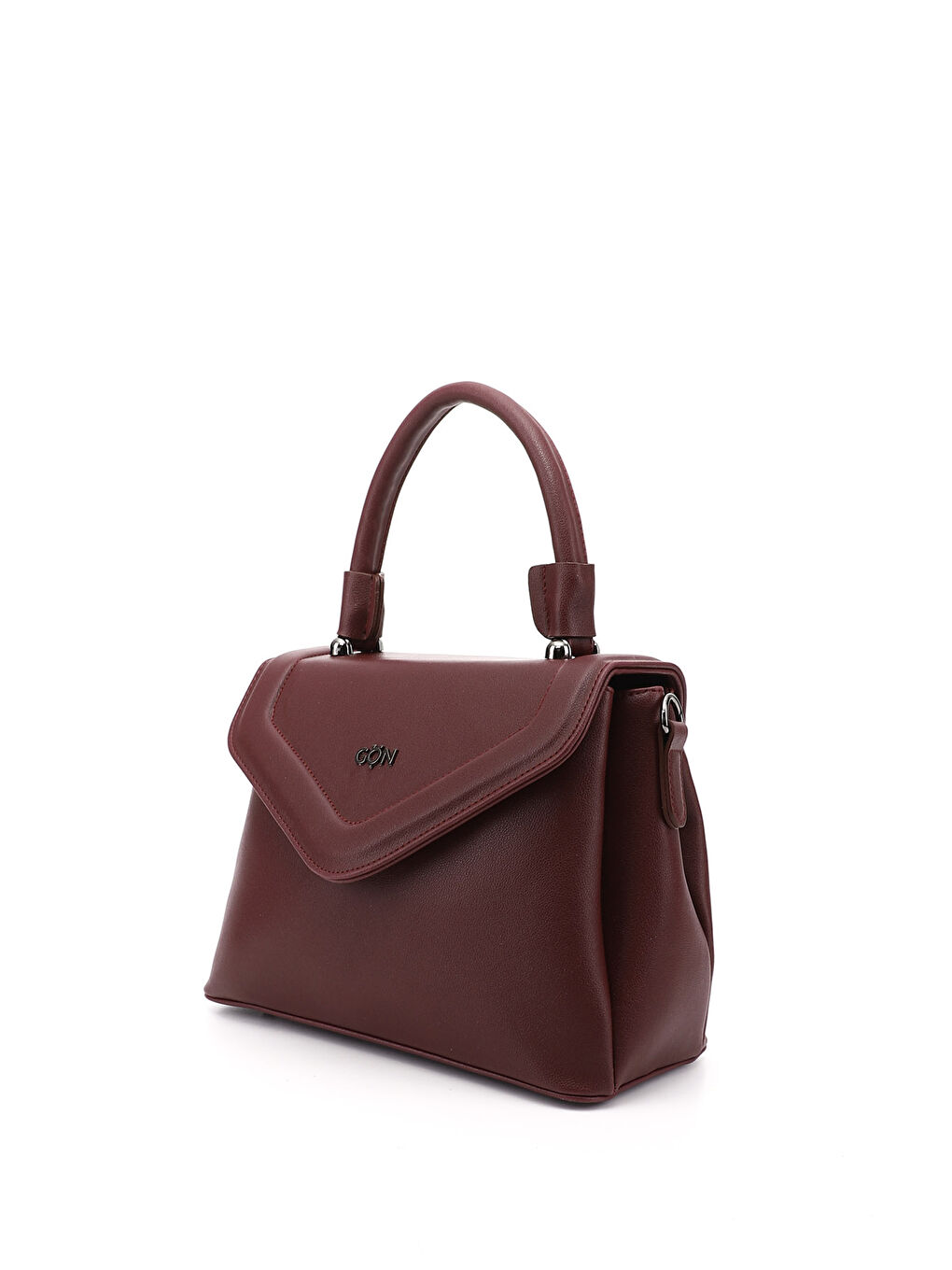 Bordo Kadın AÇIK BORDO Uzun Askılı El Ve Omuz Çantası-2