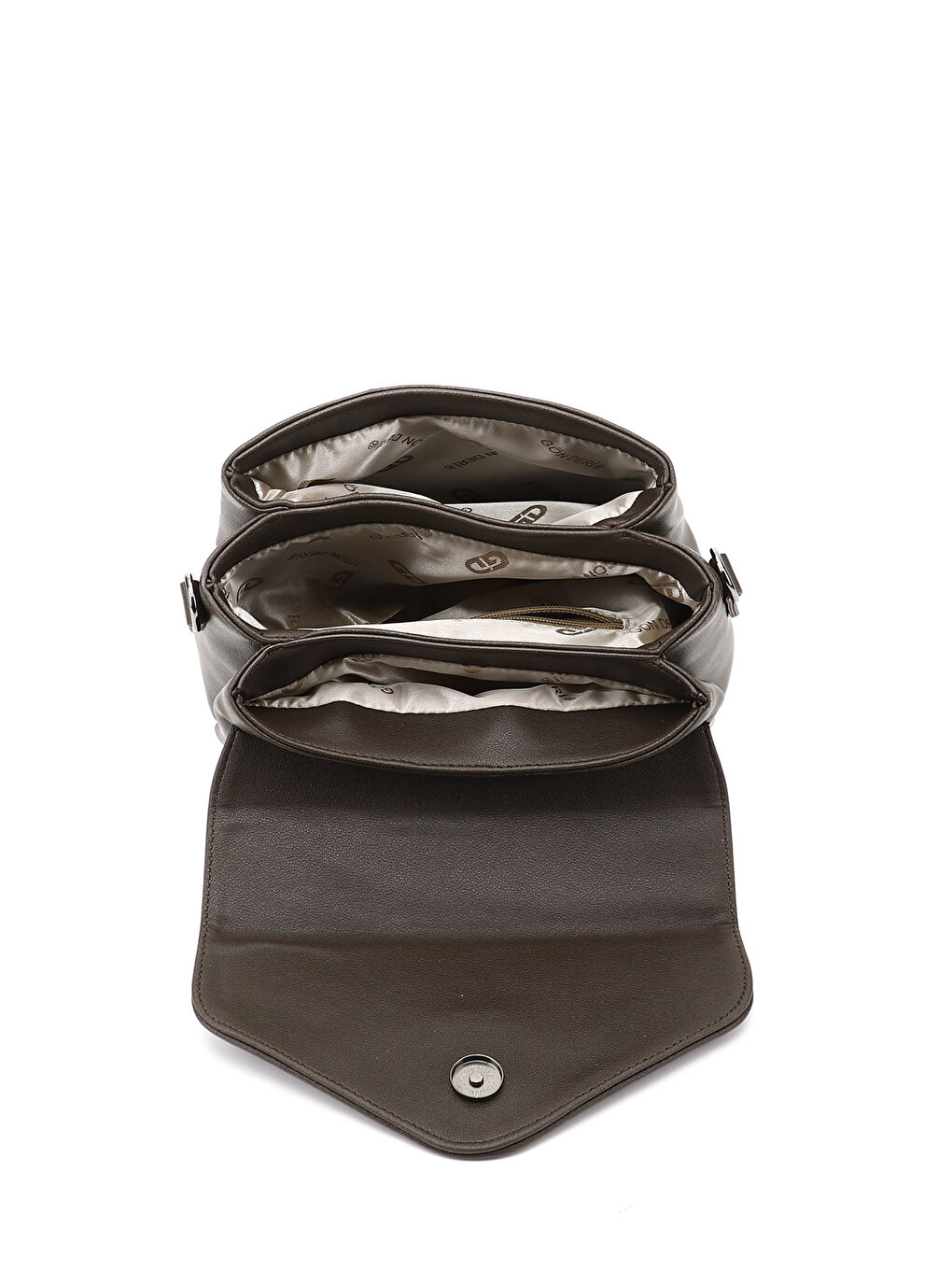 Kahverengi Kadın AÇIK KAHVERENGİ Uzun Askılı El Ve Omuz Çantası-4