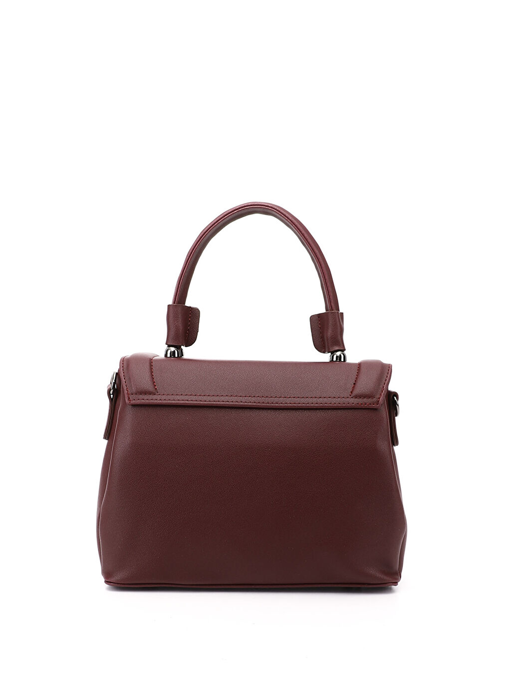 Bordo Kadın AÇIK BORDO Uzun Askılı El Ve Omuz Çantası-3