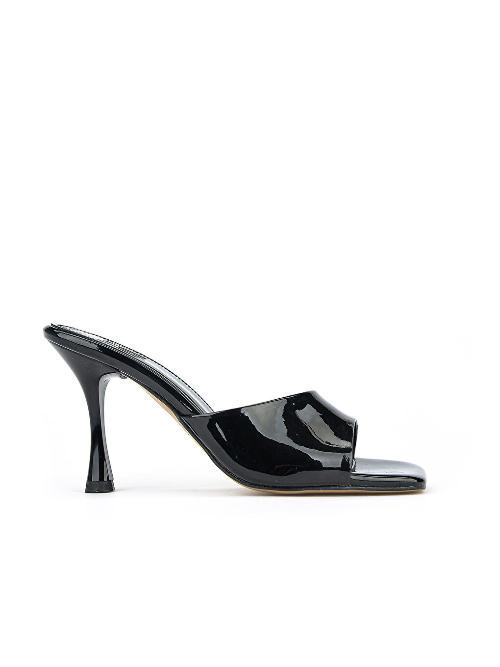 Kadın Topuklu Terlik 161996Z332 Siyah