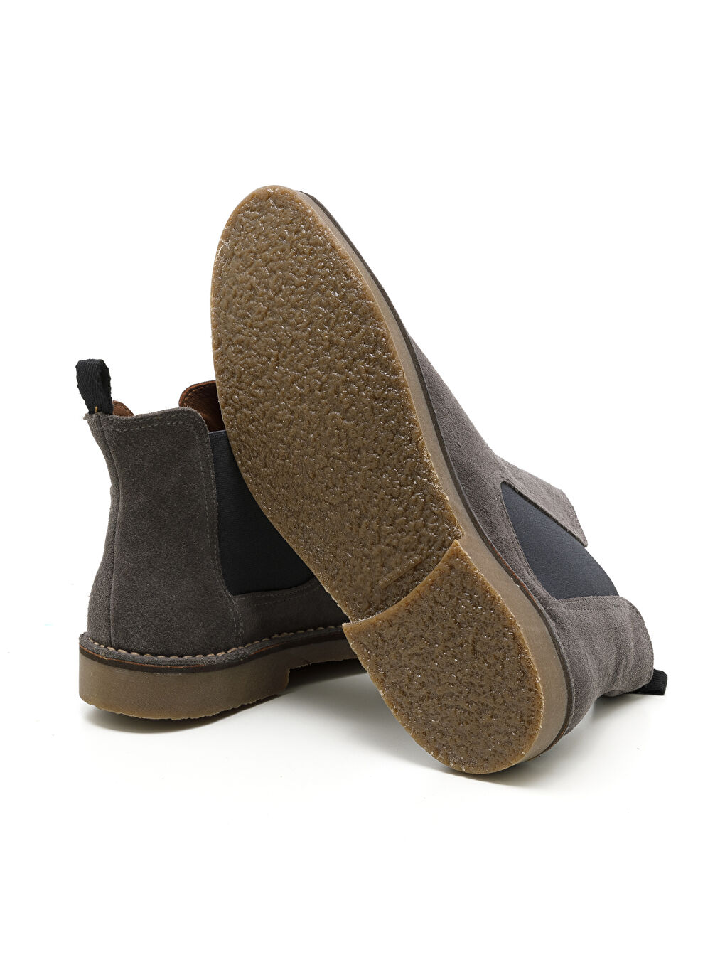 Erkek Bot JOU-SY Suede Grey (Gris)-4