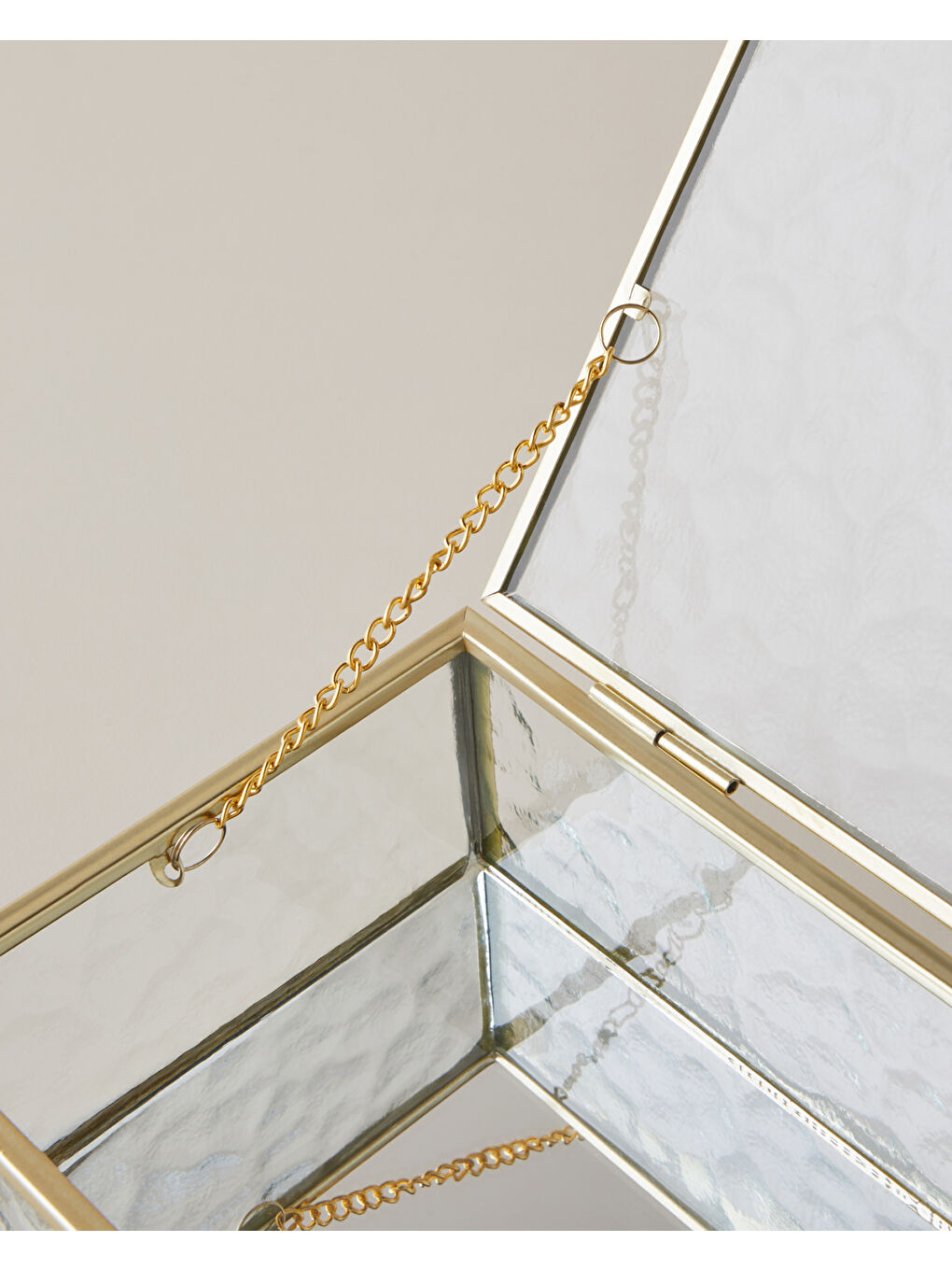 Sarı Poly Dekoratif Kutu 18x12x6 cm Gold-3