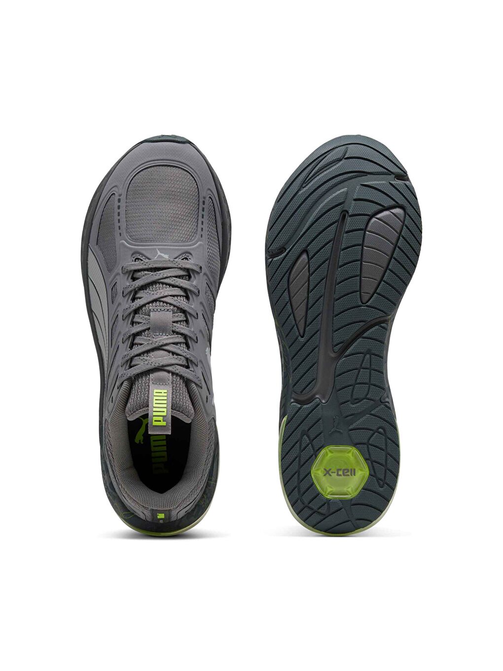 Gri X-Cell LIGHTspeed HIT the Wall Erkek Koşu Ayakkabısı-3