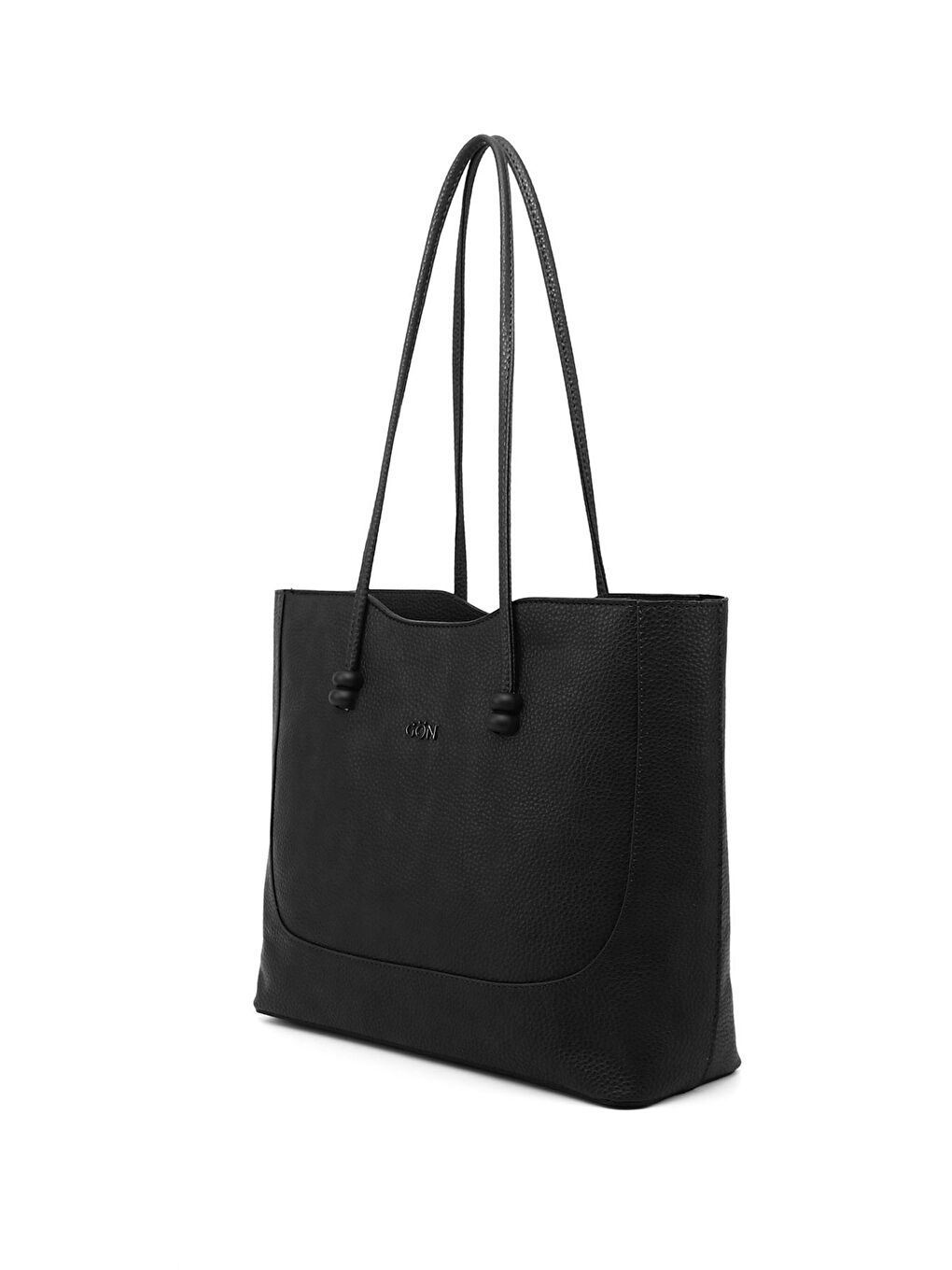 Siyah Kadın AÇIK SİYAH Yavrulu Omuz Çantası-2