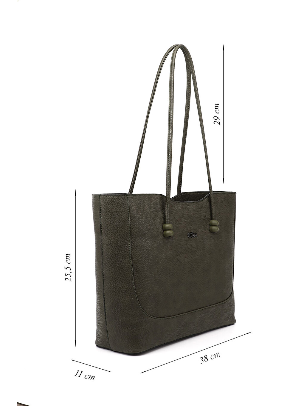 Haki Kadın HAKİ-YEŞİL Yavrulu Omuz Çantası-1