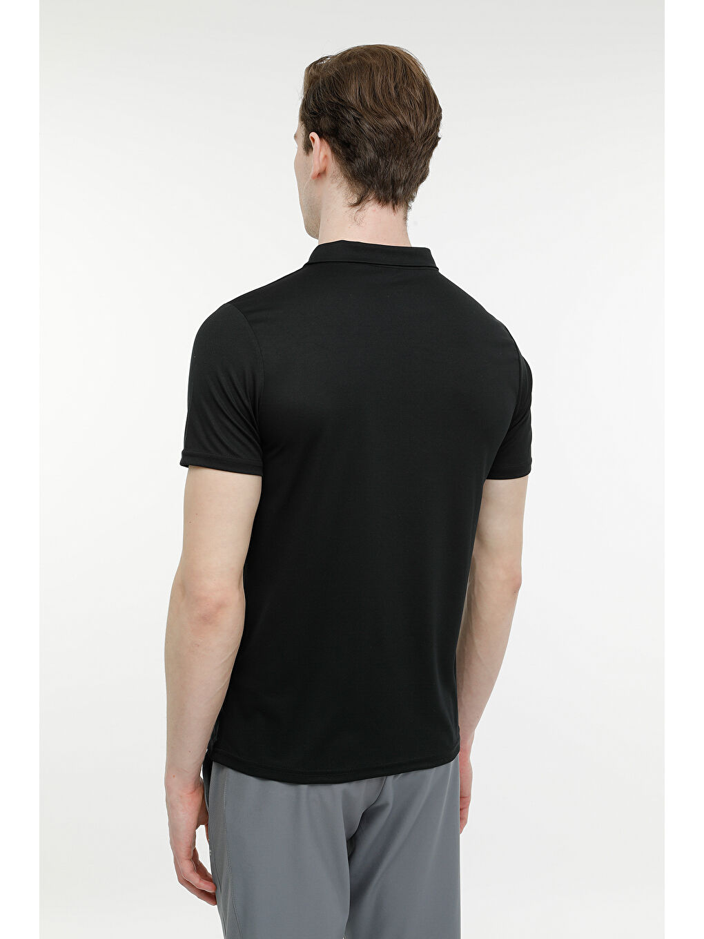 M-SN328 PES T-SHIRT 3FX Siyah Erkek Kısa Kol Tişört-1