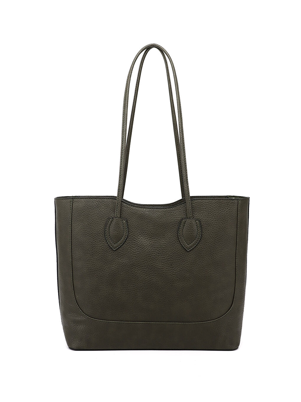 Haki Kadın HAKİ-YEŞİL Yavrulu Omuz Çantası-3