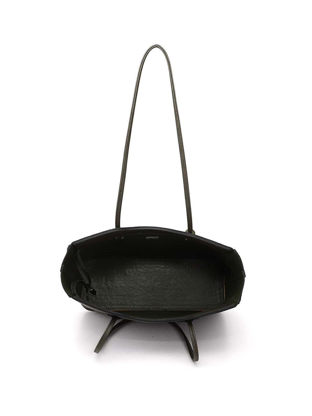 Haki Kadın HAKİ-YEŞİL Yavrulu Omuz Çantası-4