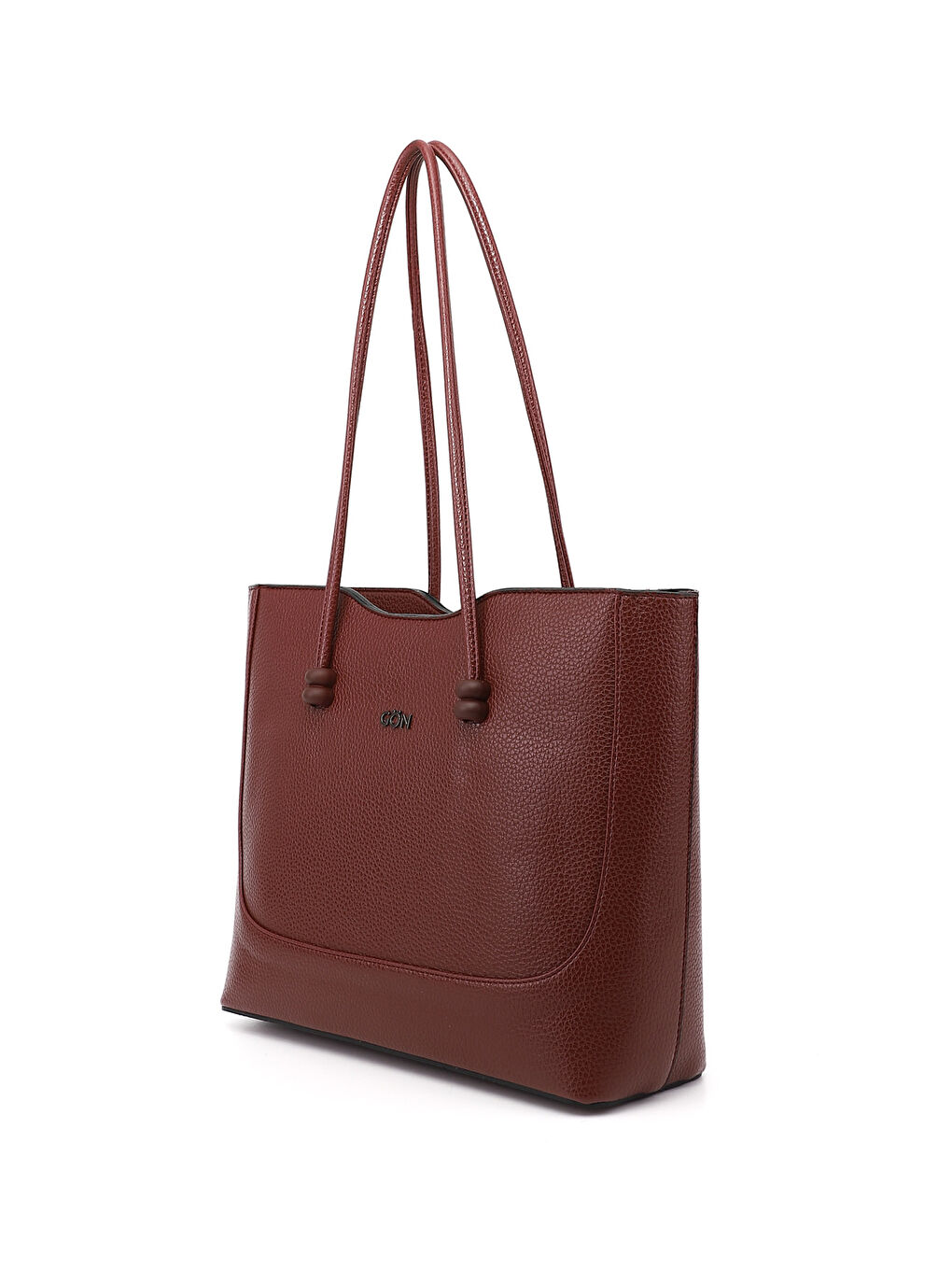 Bordo Kadın AÇIK BORDO Yavrulu Omuz Çantası-2