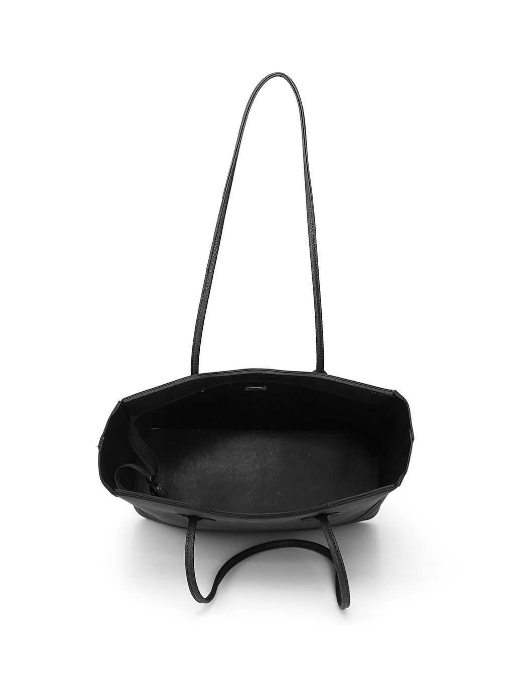 Siyah Kadın KOYU SİYAH Yavrulu Omuz Çantası-4