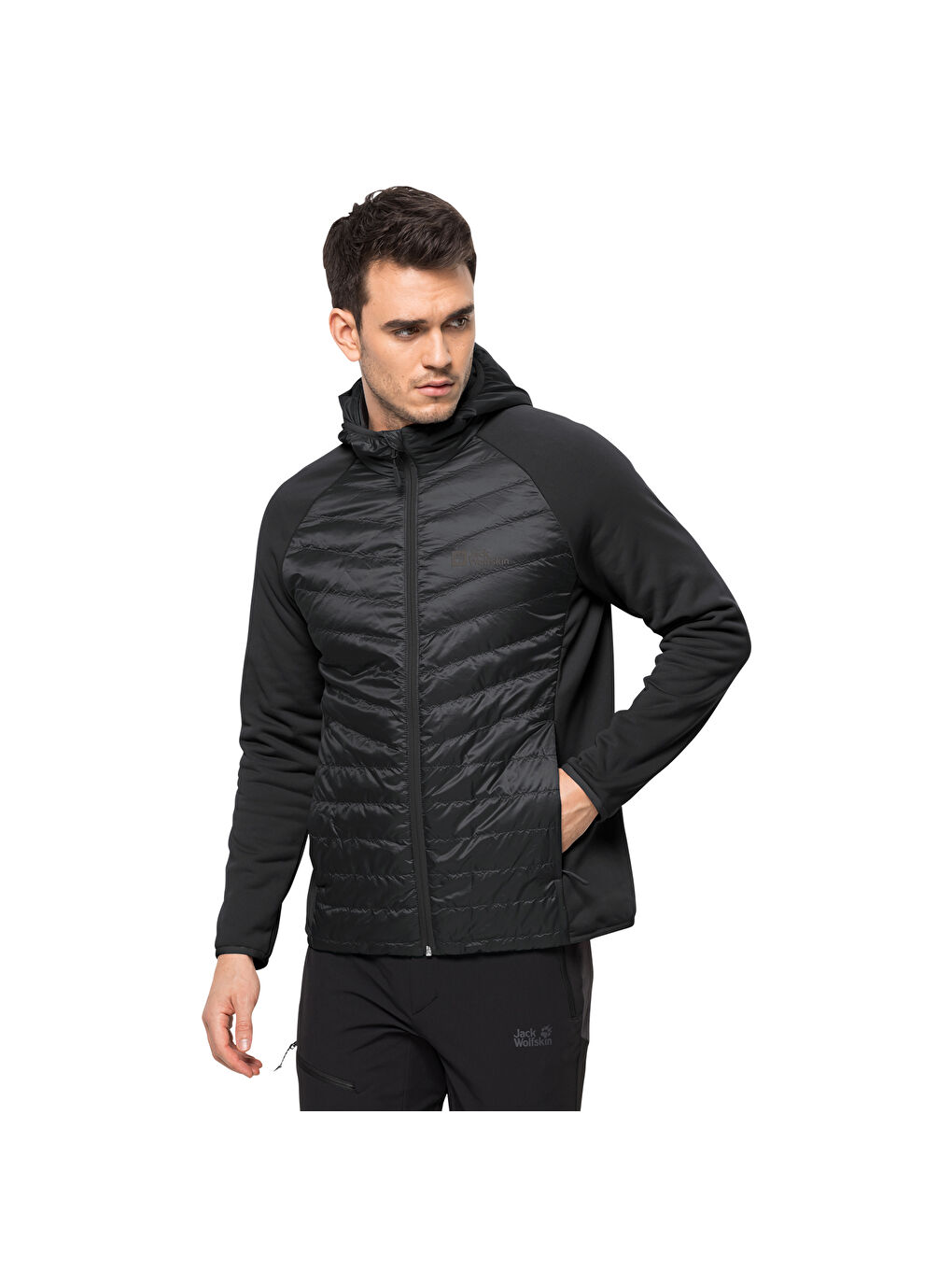 Routeburn Pro Hybrid Erkek Siyah Outdoor Mont-1