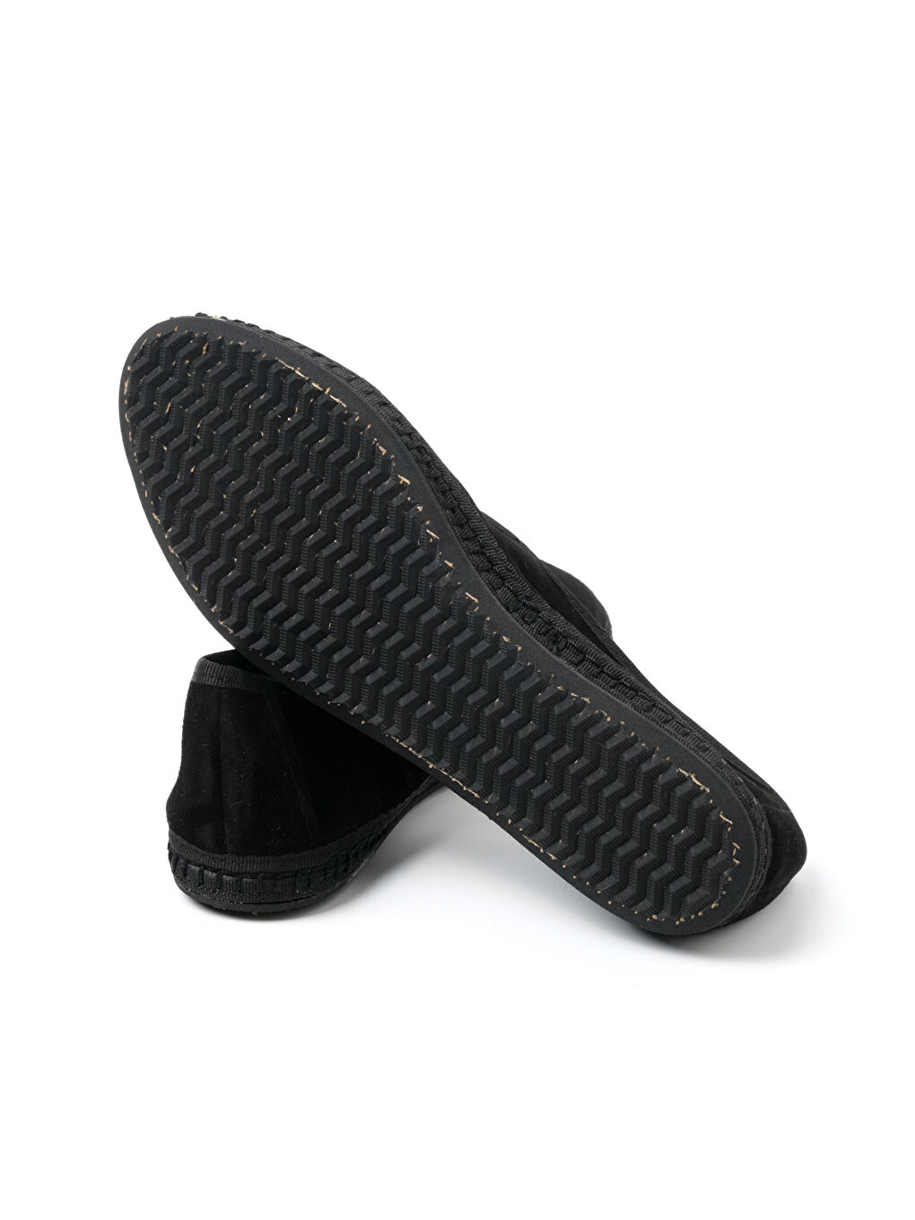 Siyah Kadın Babet Catalina Suede Sandal Black ( Negre)-4