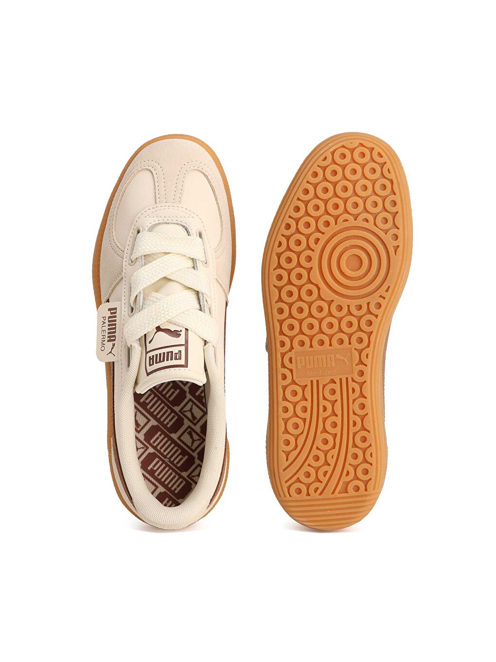 Bej Palermo Wide Lace SD Kadın Ayakkabı-3