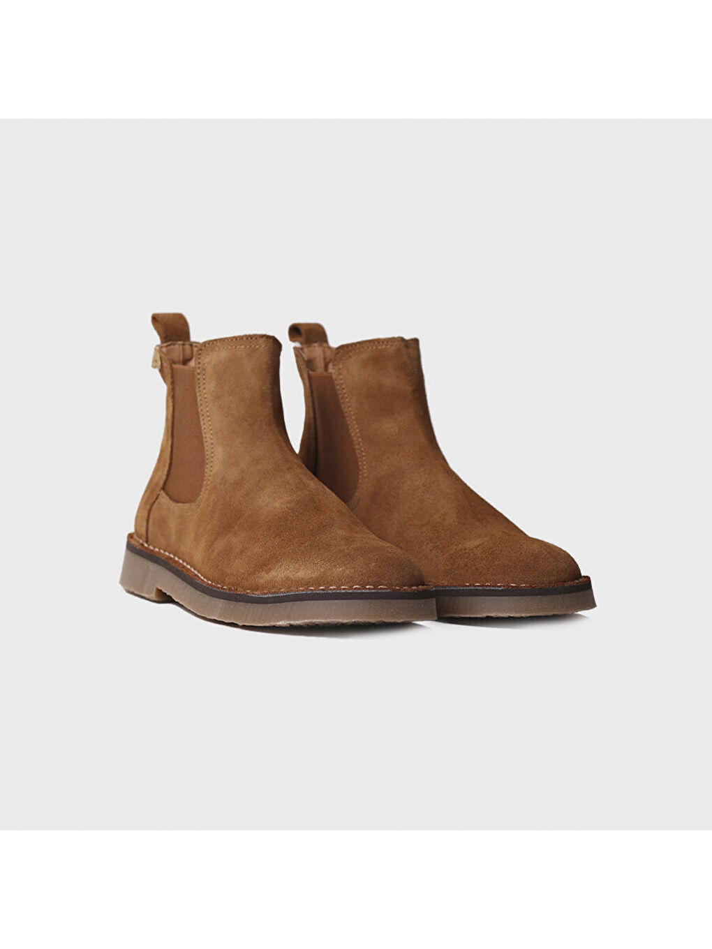 Kahverengi Kadın Bot ISA-SY Ankle boot in Suede in Tobacco (Torrat)-1