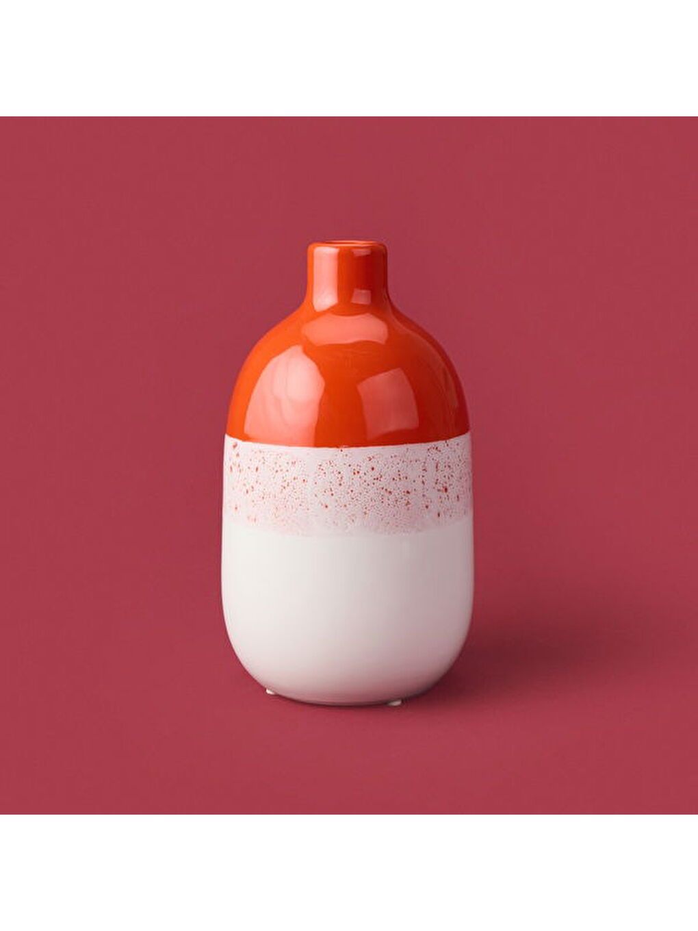 Deco Earthy Hues Vazo - Turuncu - 25 cm-2