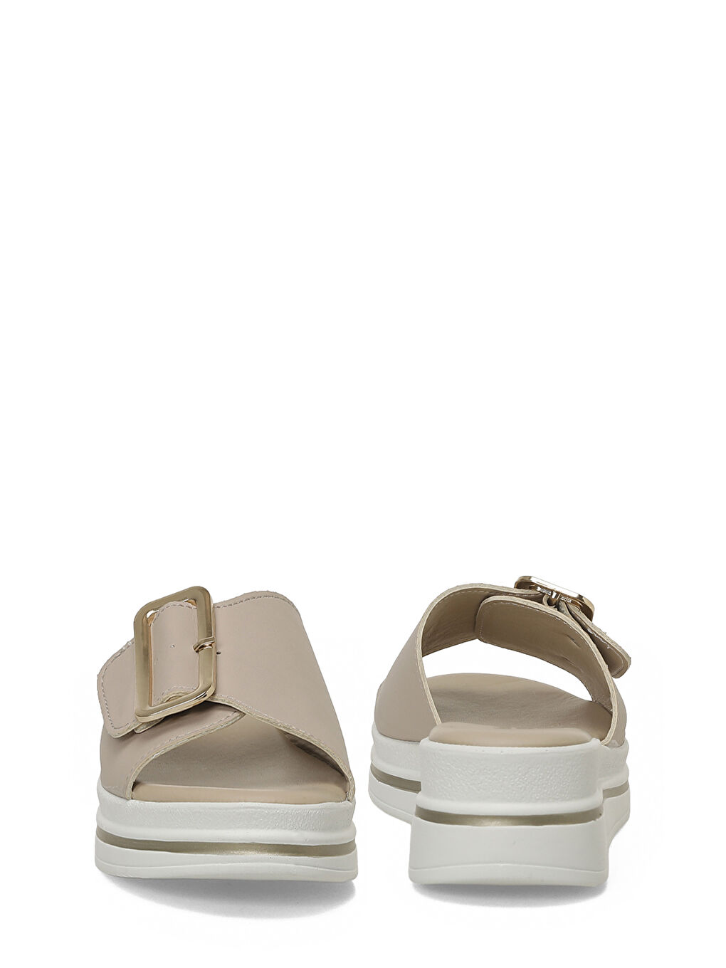 Bej 325565.Z 5FX Pudra Kadın Terlik-4