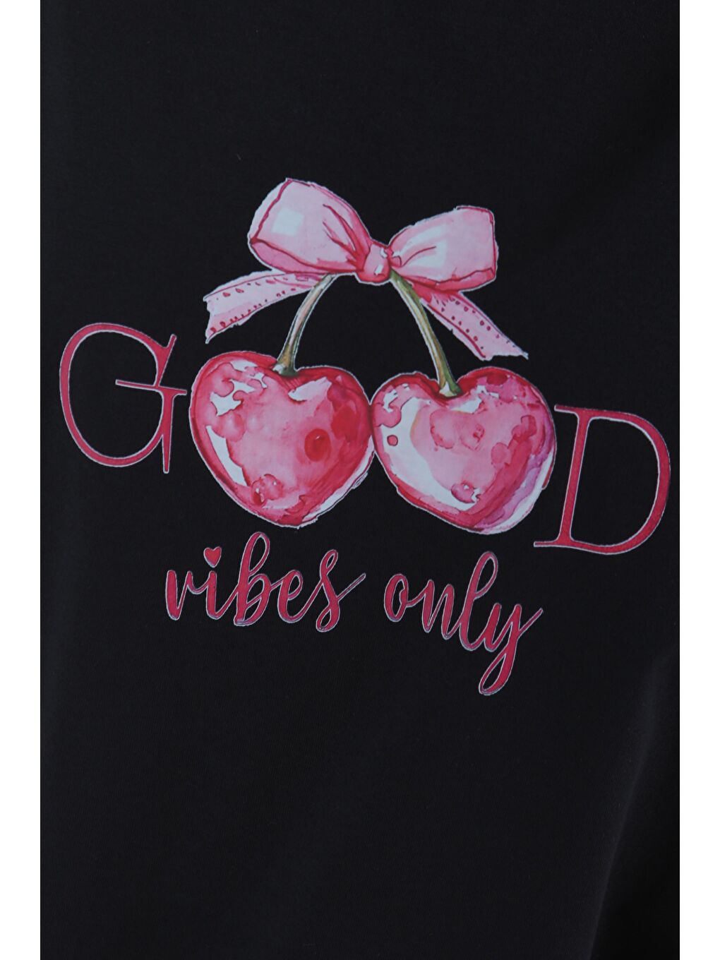 Baskılı Kısa Kollu T-Şhirt Siyah - 27500-4