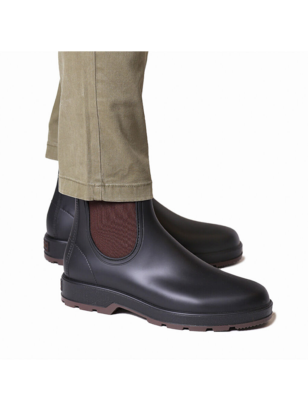 Kahverengi Erkek Bot (Yağmur ) Berlin Waterproof Ankle boot in Brown (Msrro)-3