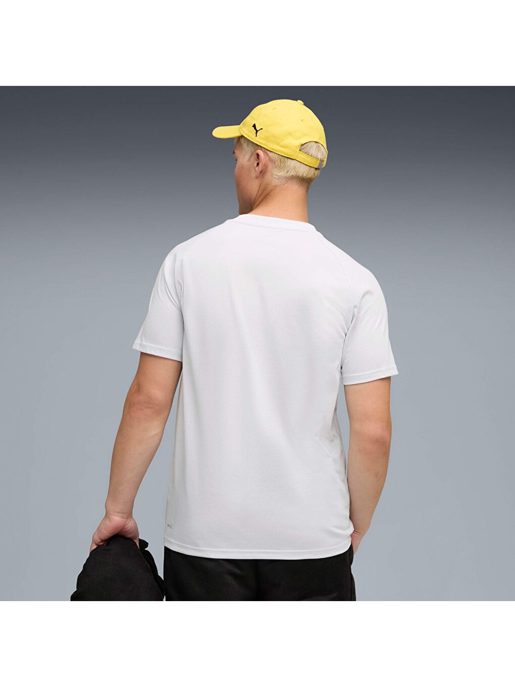 Gri BORUSSIA Dortmund PUMATECH Erkek Cepli Tişört-2