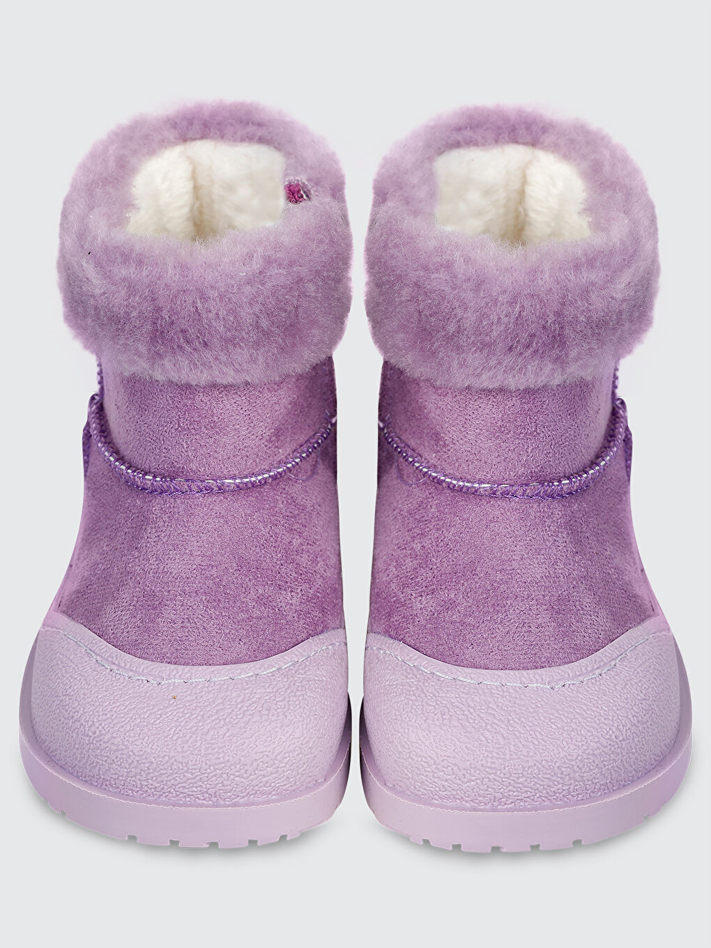 Boots Kız Çocuk Süet Bot 21-25 Numara Lila-1