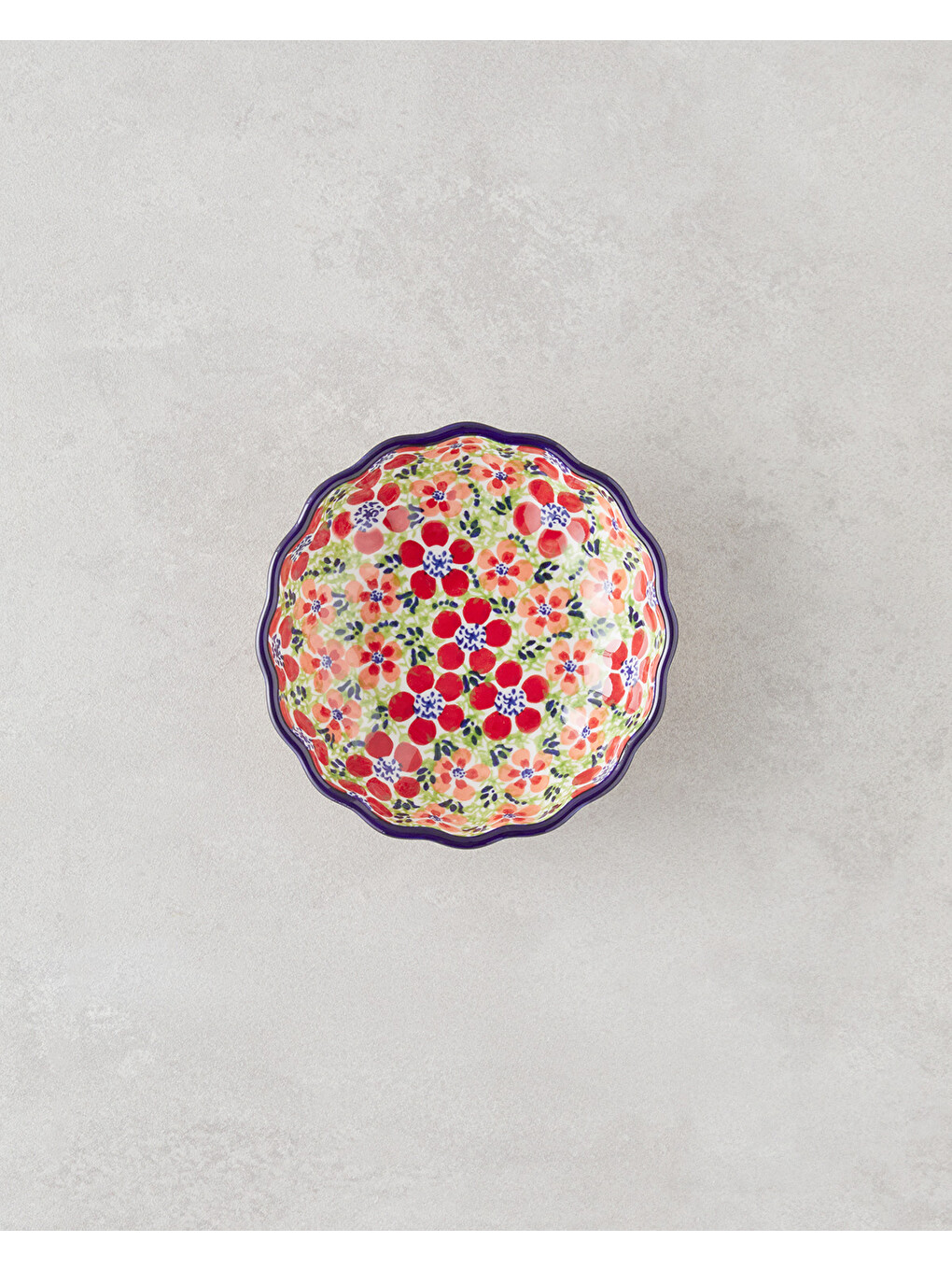 Beyaz Botanic Stoneware Kase 15 Cm Renkli-1