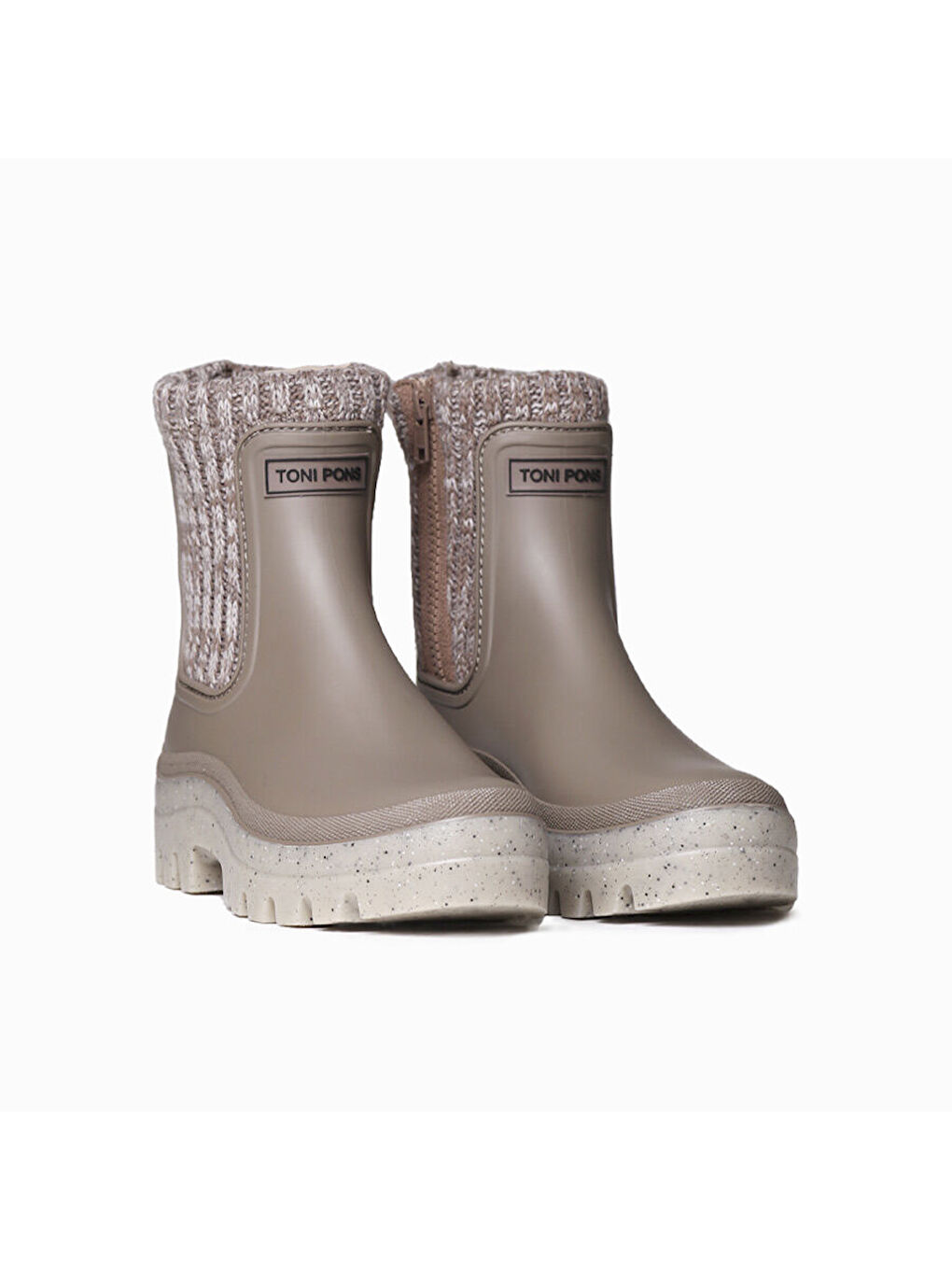 Kahverengi Kadın Bot (Yağmur ) Camos Rain Ankle boot in Taupe-1