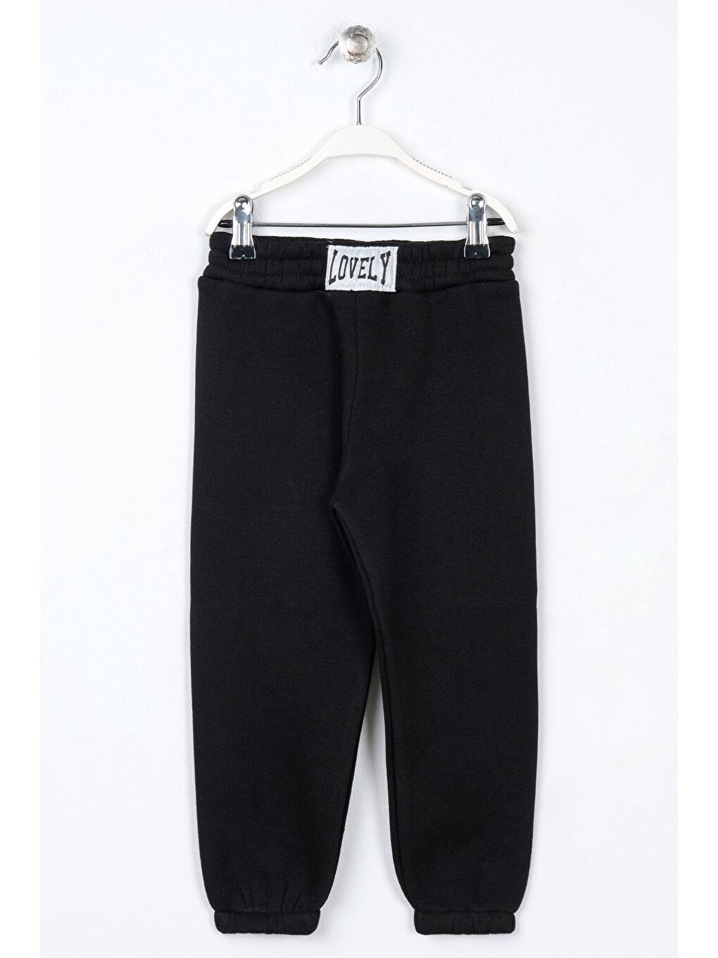 Siyah Renk Kız Çocuk Esofman Tek Alt