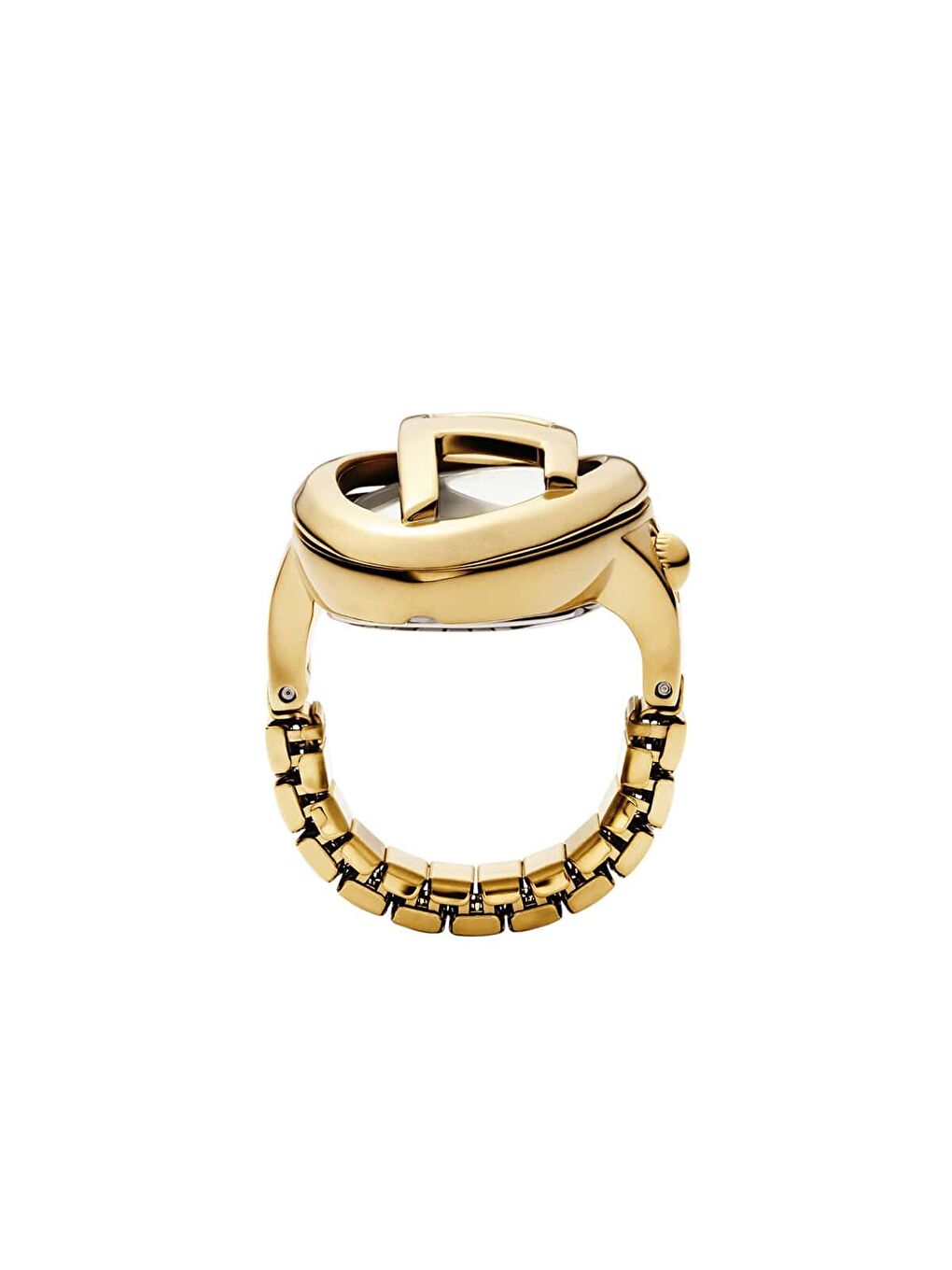 Sarı DZ5626 Kadın Yüzük Saat-2