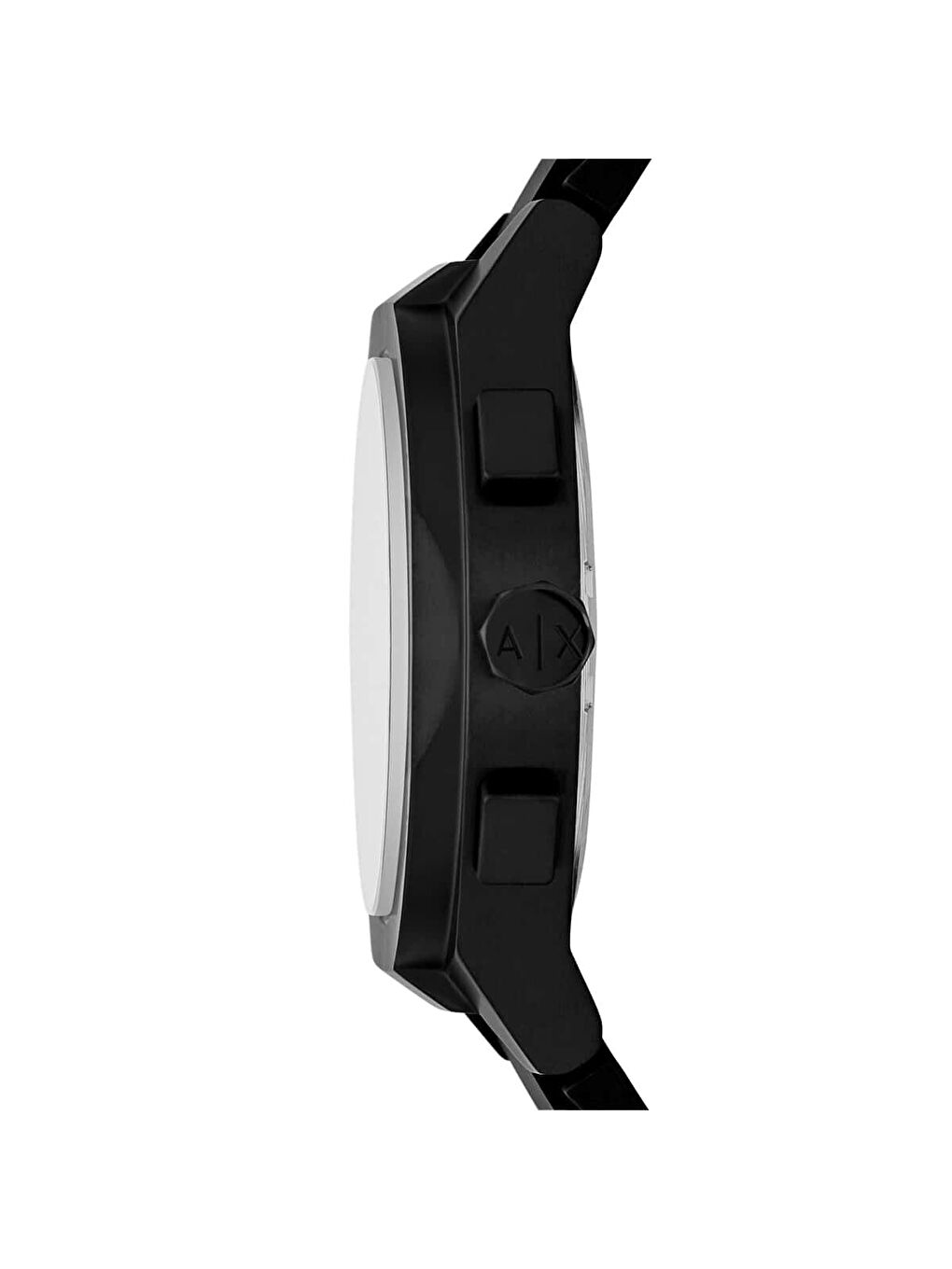 Siyah AX7165SET Erkek Kol Saati ve Valiz Etiketi-1