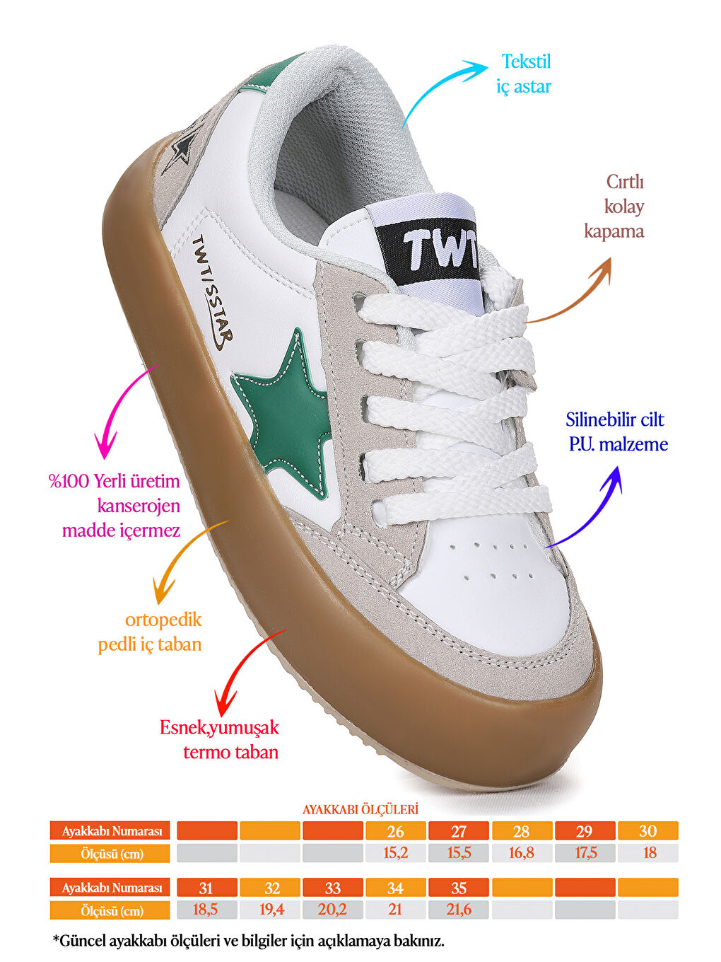 Gri Rida Günlük Bağcıklı Kız Çocuk Spor Ayakkabı-1