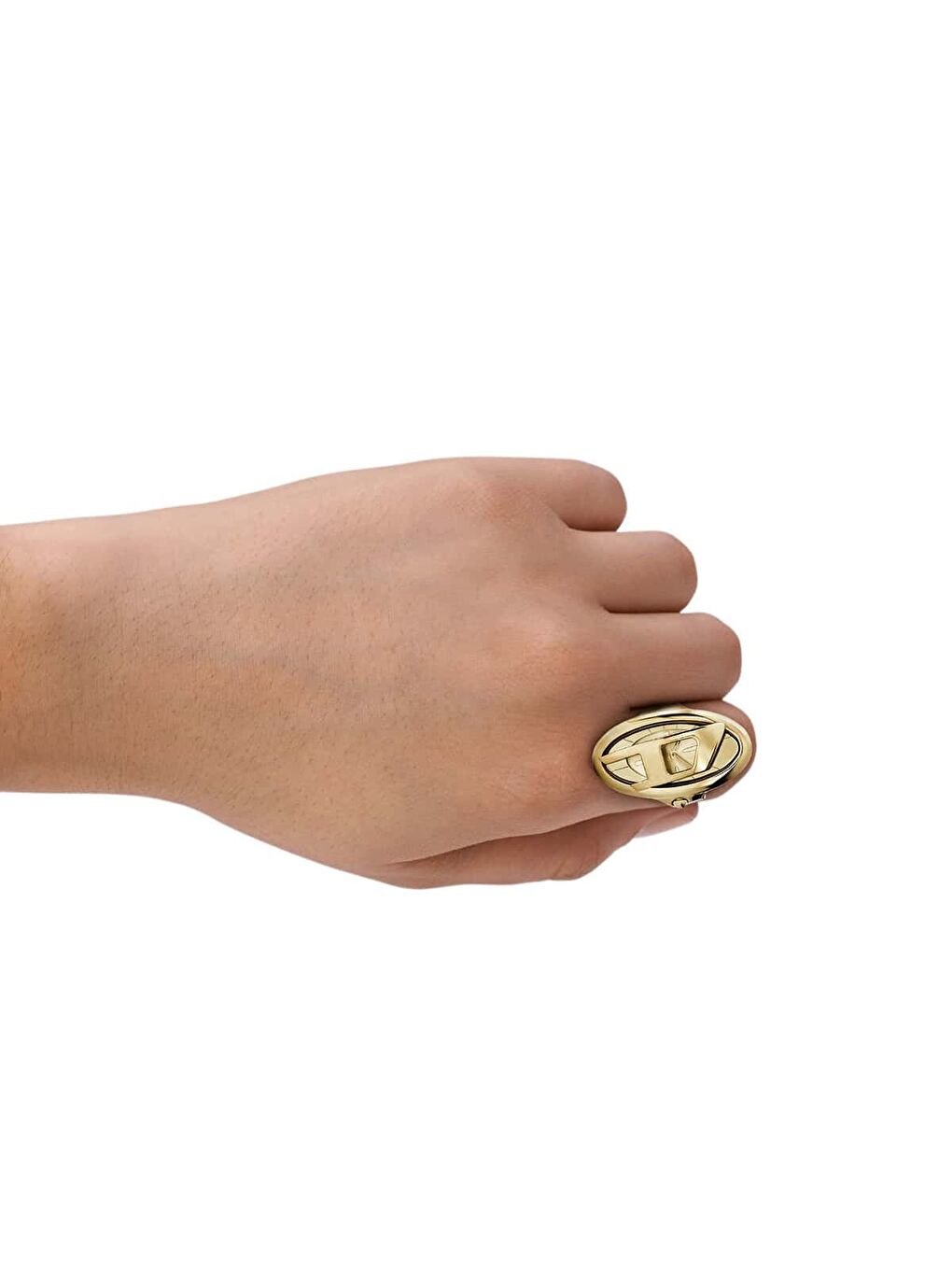 Sarı DZ5626 Kadın Yüzük Saat-4