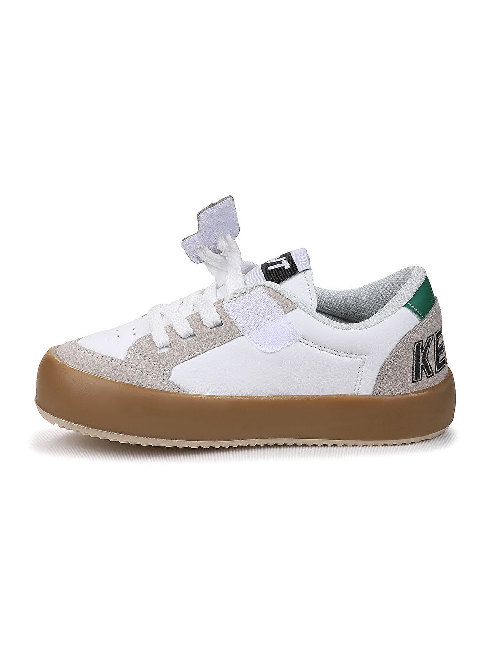 Gri Rida Günlük Bağcıklı Kız Çocuk Spor Ayakkabı-3