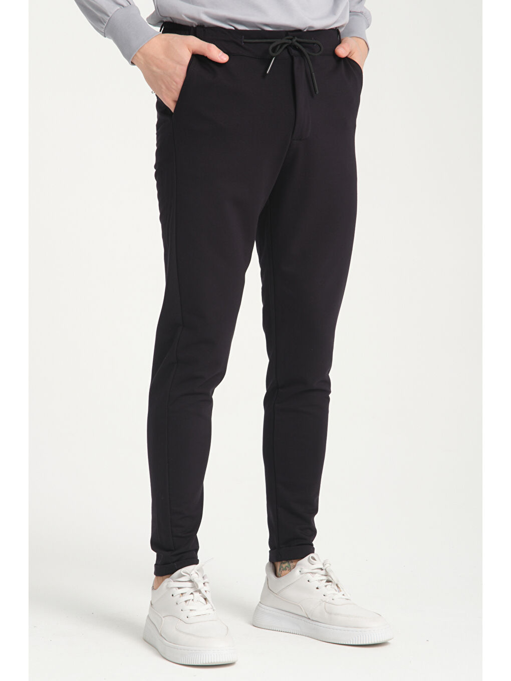 Lacivert Duble Paça Kompak Erkek Pantolon 3575-4