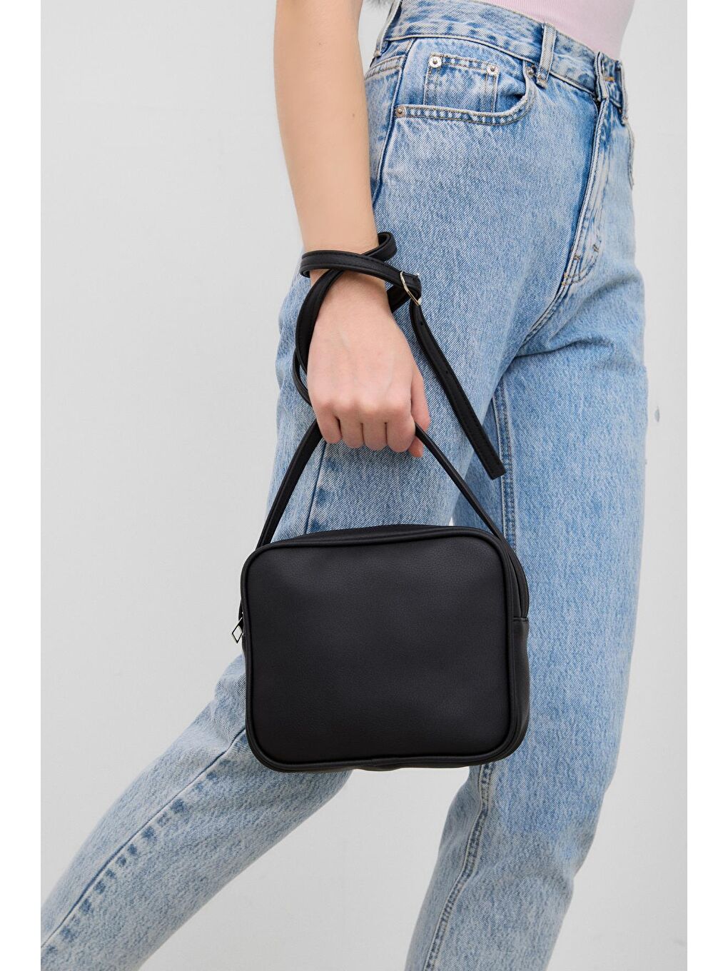 Lina Çapraz Çanta Siyah-7