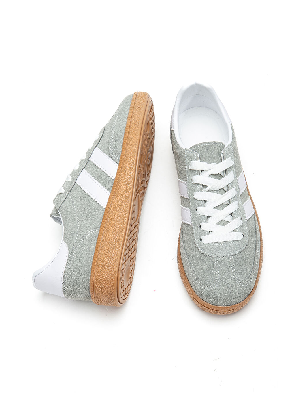 Gri Kate Günlük Ortopedik Kadın Sneaker Spor Ayakkabı-2