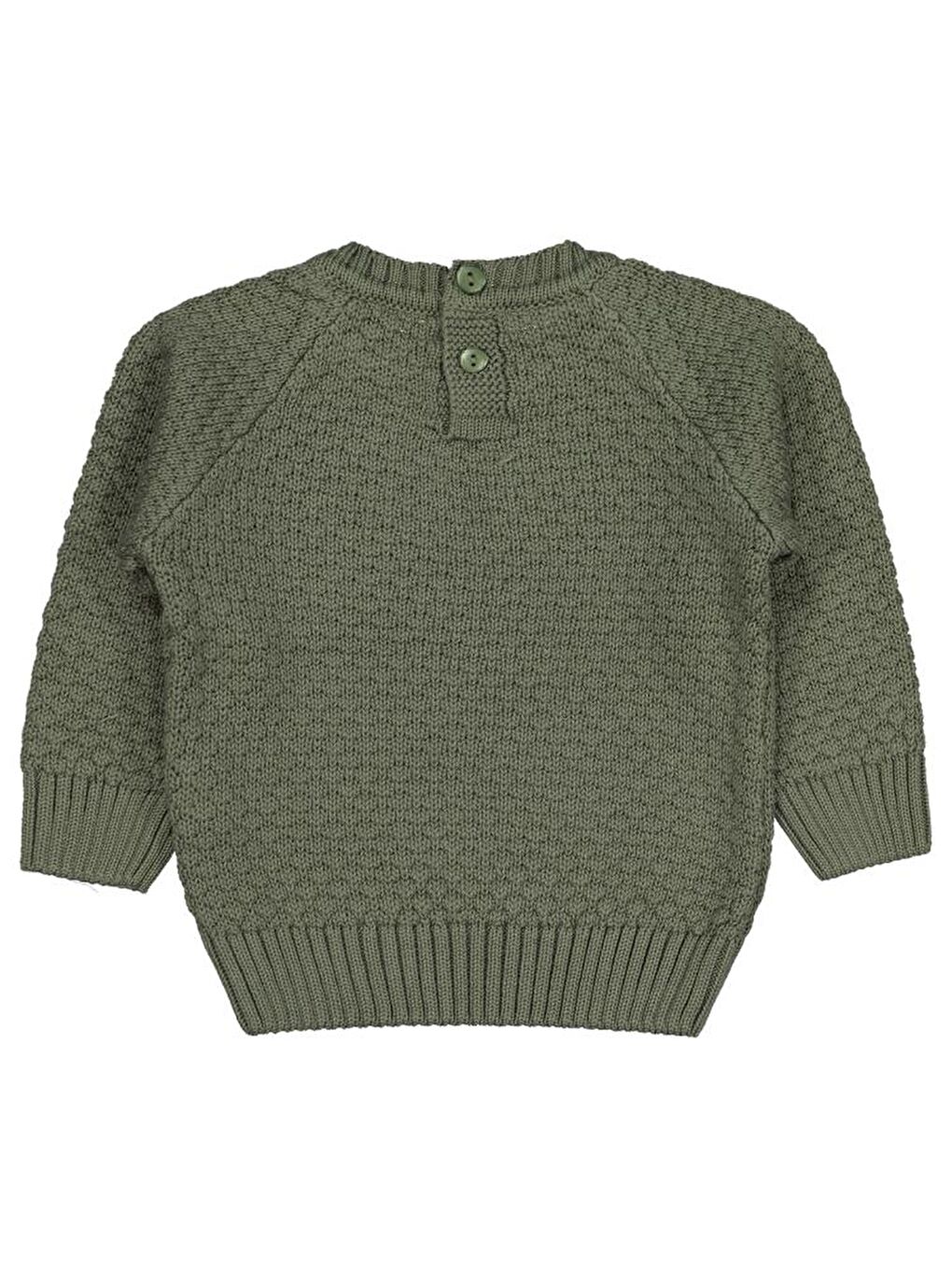 Baby Wılme Örgülü 6-18 Ay Kazak - Haki6-9 Ay-1