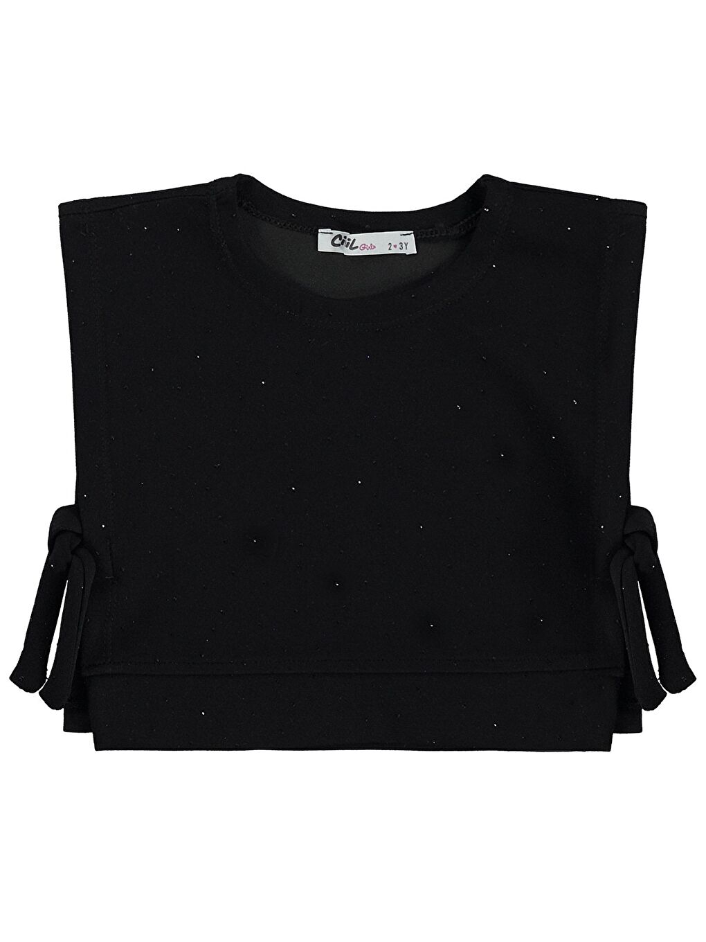 Girls Yakalı 2-5 Yaş Takım - Siyah-5