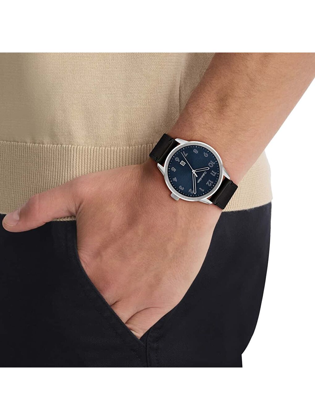 Siyah CK25200517 Erkek Kol Saati-3