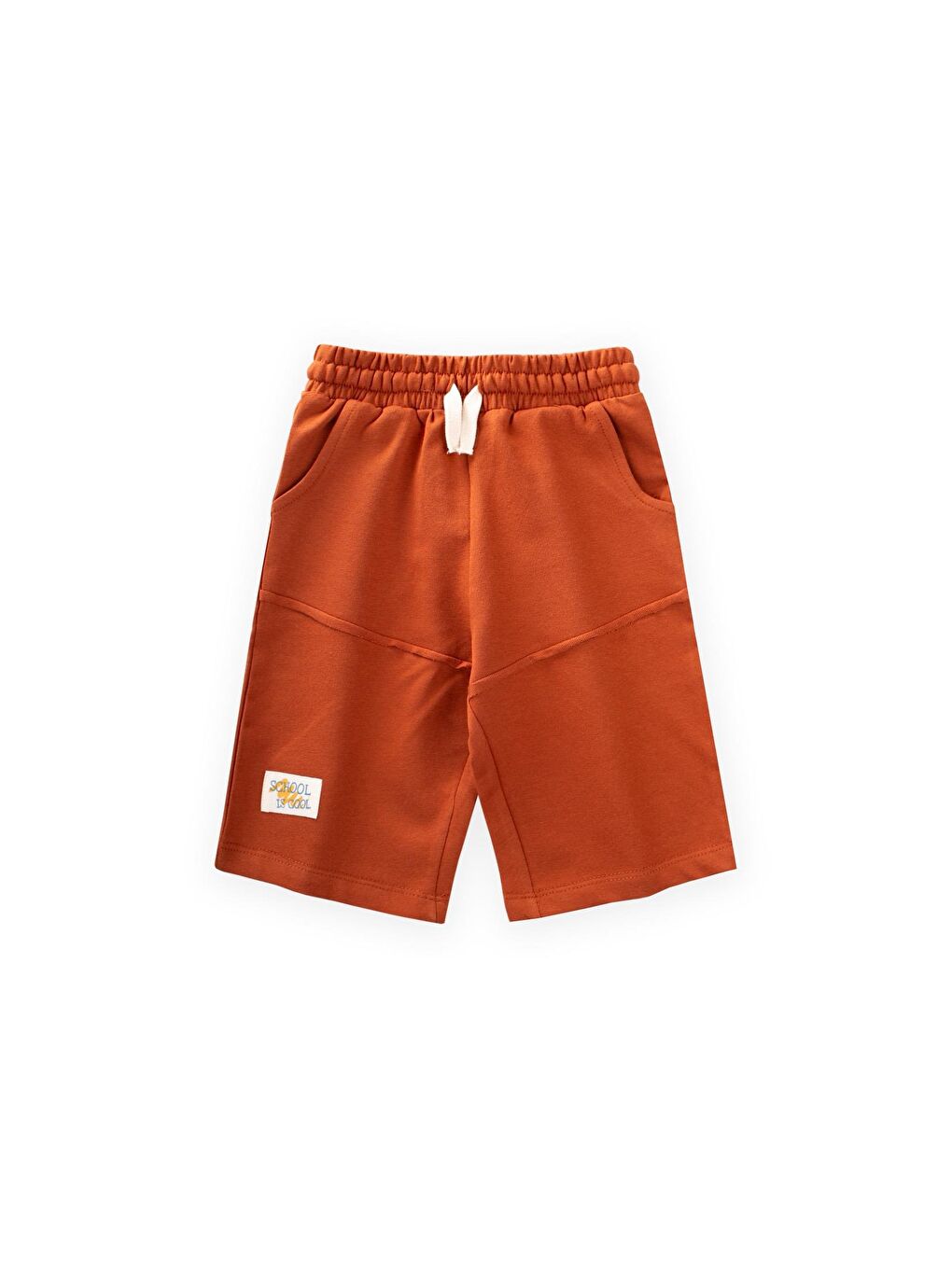 Kahverengi Diz Altı Kapri 2-10 Yaş Kiremit