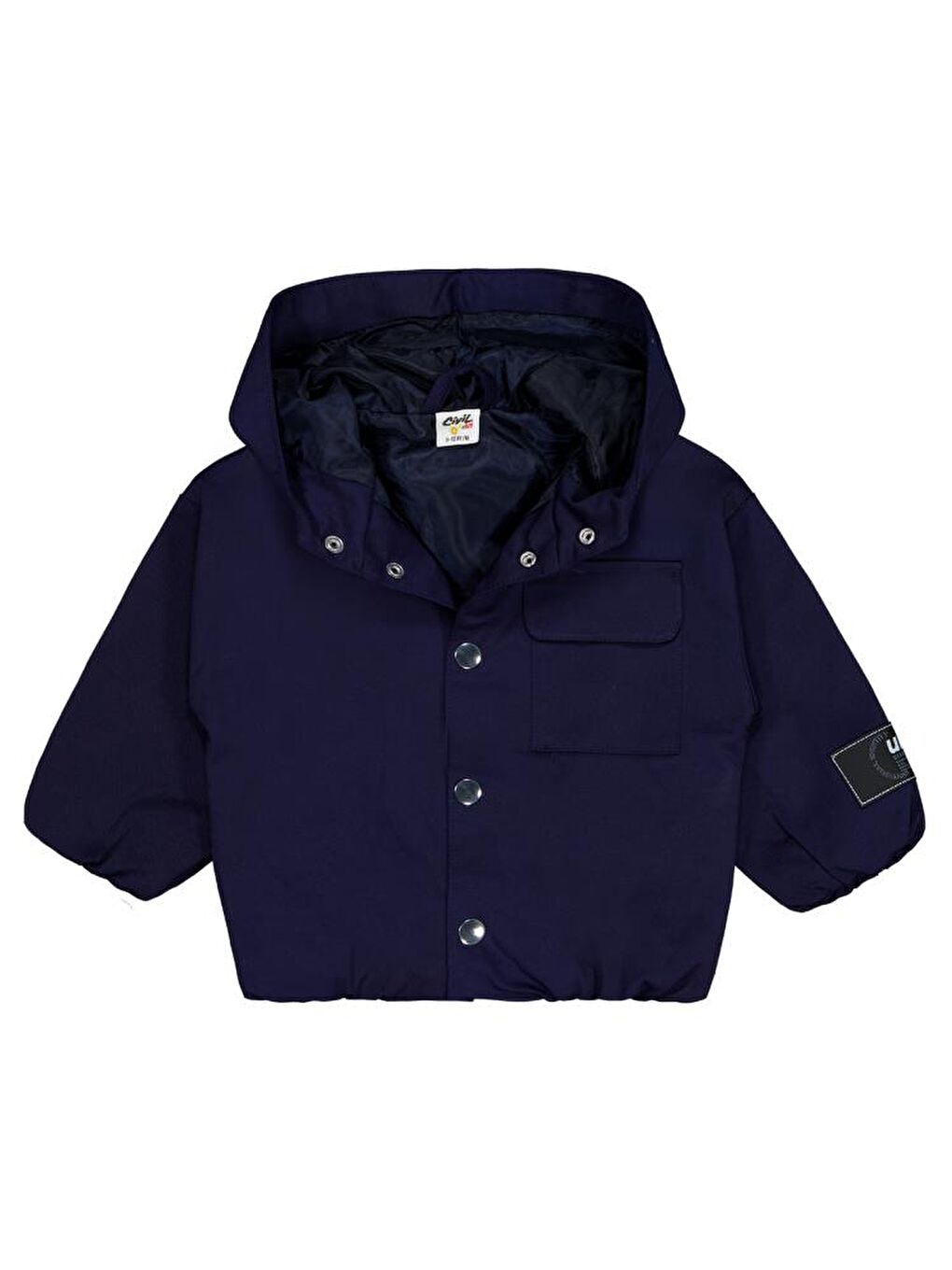 Baby Sırt Baskılı 6-18 Ay Ceket - Lacivert6-9 Ay-1