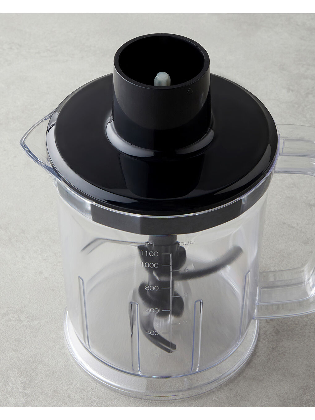 MBS 3010 4 Bıçaklı Mini Blender Seti 1500W Siyah-Krom-6